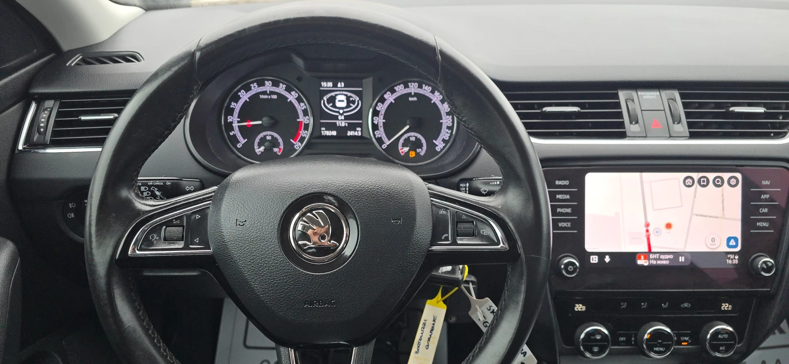 Skoda Octavia 178000km 1.6 TDI WIRELESS CAR PLAY/ANDROID AUTO - изображение 7