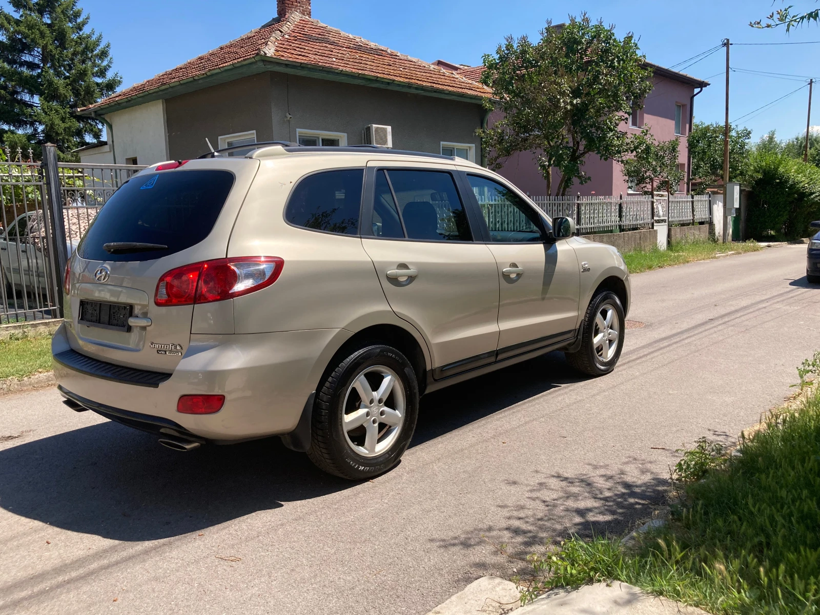 Hyundai Santa fe 2.7 ЧИСТО НОВ-98524 хил.км. 4?4, снимка 5 - Автомобили и джипове - 55062014