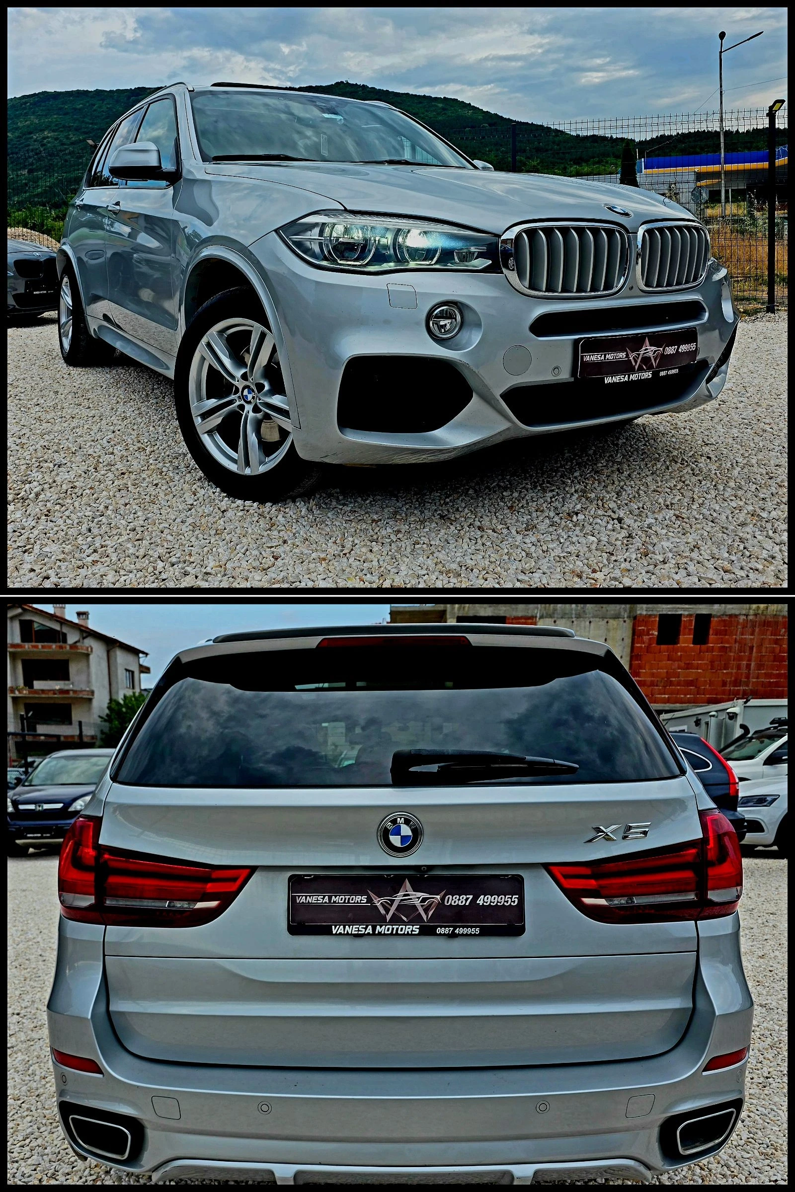 BMW X5 С-История M-Paket Heda Up 360 Панорама 4х4 Теглич , снимка 4 - Автомобили и джипове - 55381687