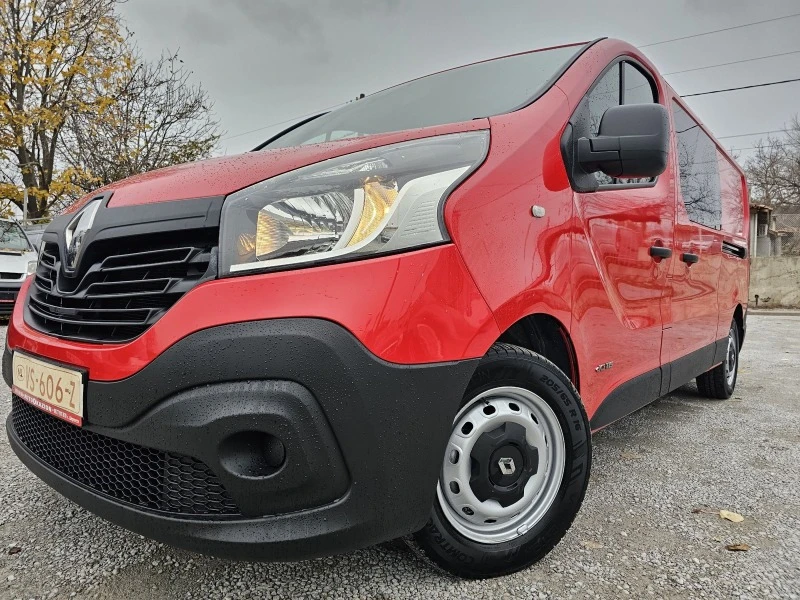 Renault Trafic 1.6dci  Дълга база, снимка 1 - Бусове и автобуси - 43254388