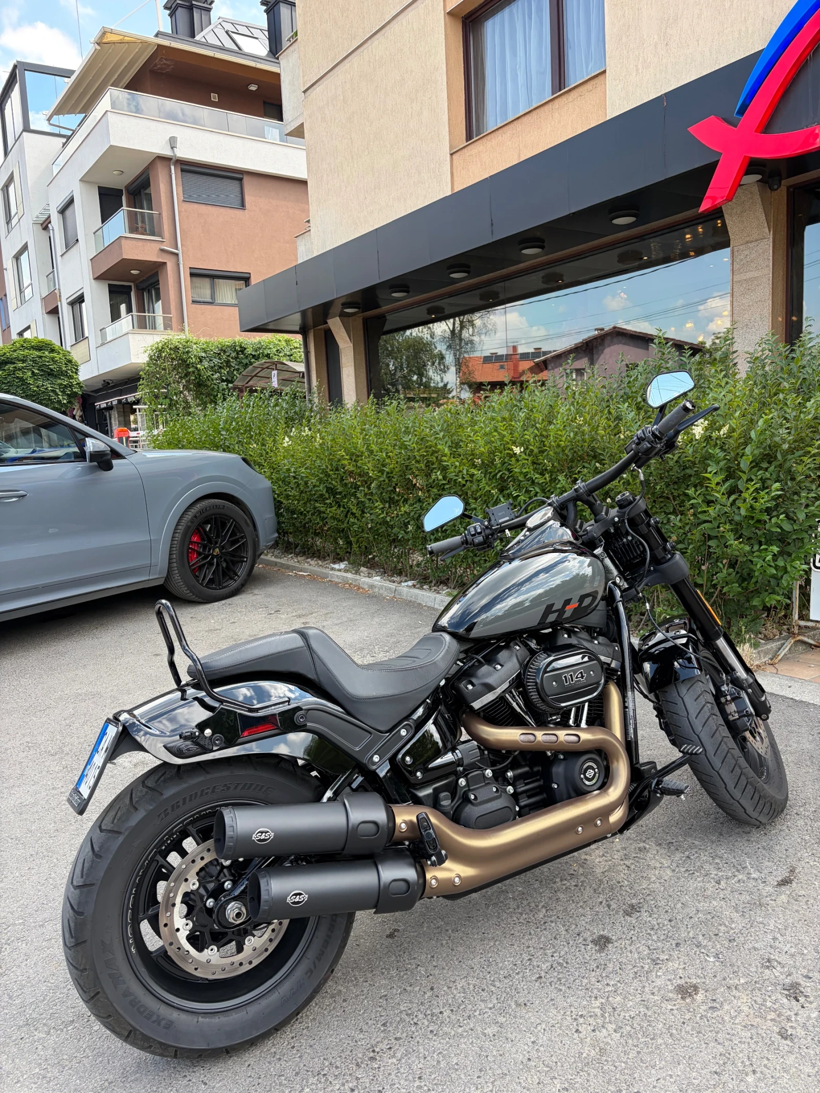 Harley-Davidson Softail Fat Bob 114, снимка 3 - Мотоциклети и мототехника - 55125034