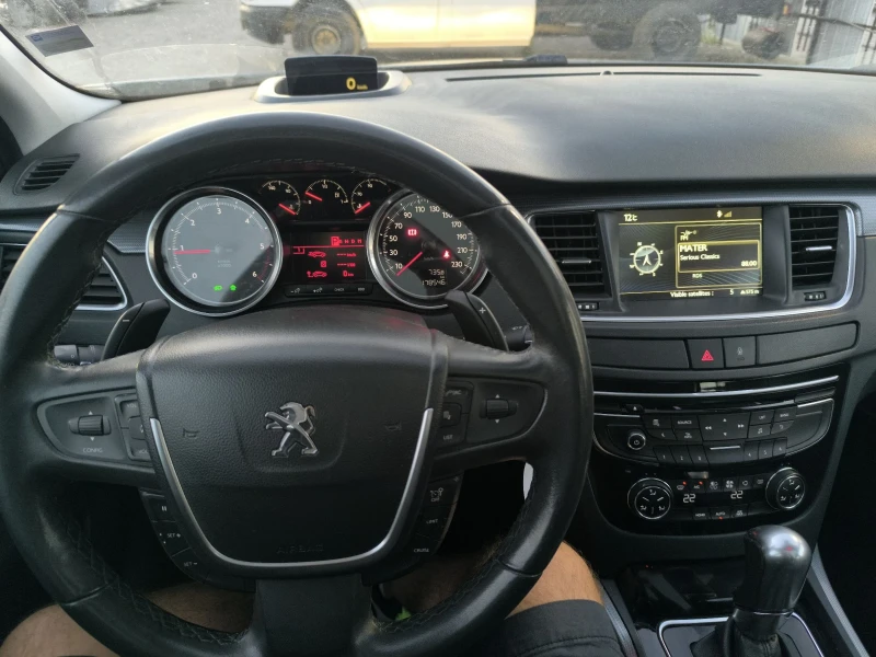 Peugeot 508 2.0 HDI 163кс Head-up Панорама , снимка 10 - Автомобили и джипове - 47505959