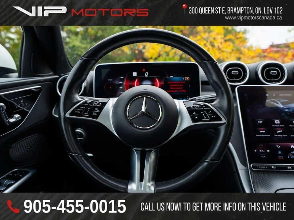 Mercedes-Benz 300 * C 4Matic * CARFAX * ЦЕНА ДО БГ, снимка 14 - Автомобили и джипове - 53748185