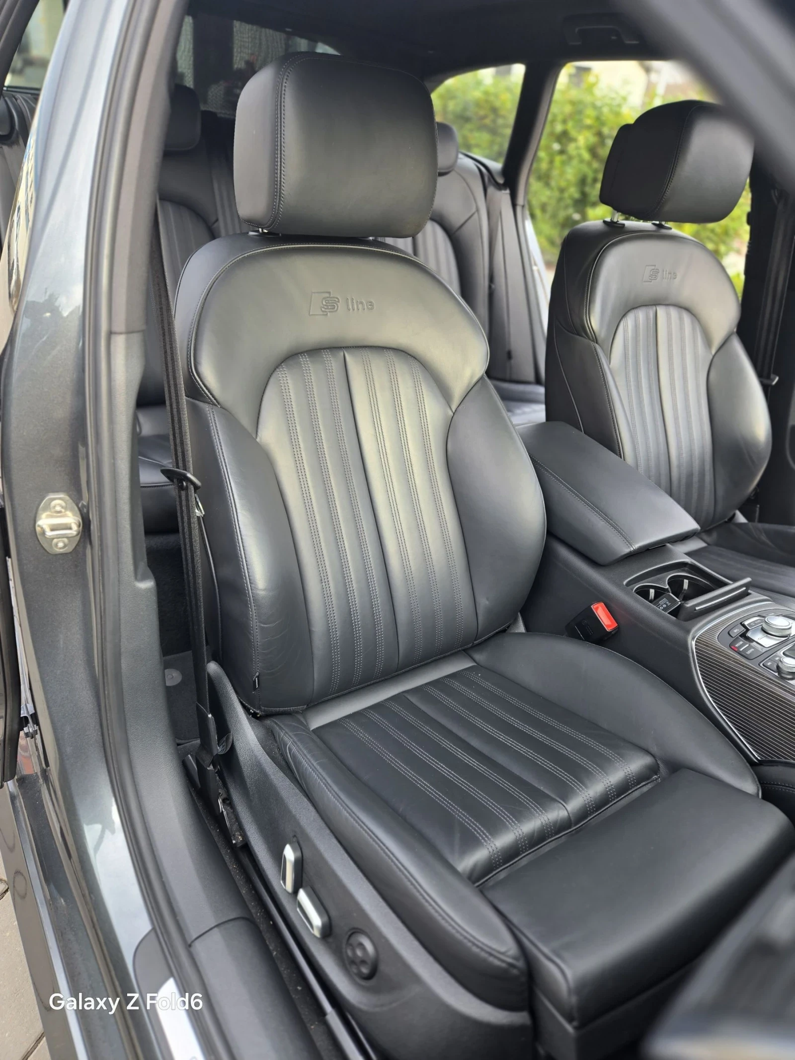 Audi A6 3xS-Line, FULL LED MATRIX, 360 , мътв. точка, исто, снимка 12 - Автомобили и джипове - 53991945