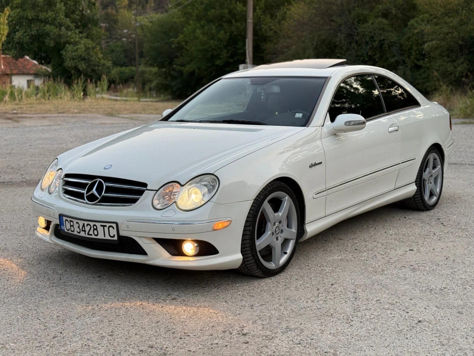 Mercedes-Benz CLK 55 AMG 5.5AMG, снимка 7 - Автомобили и джипове - 55568180