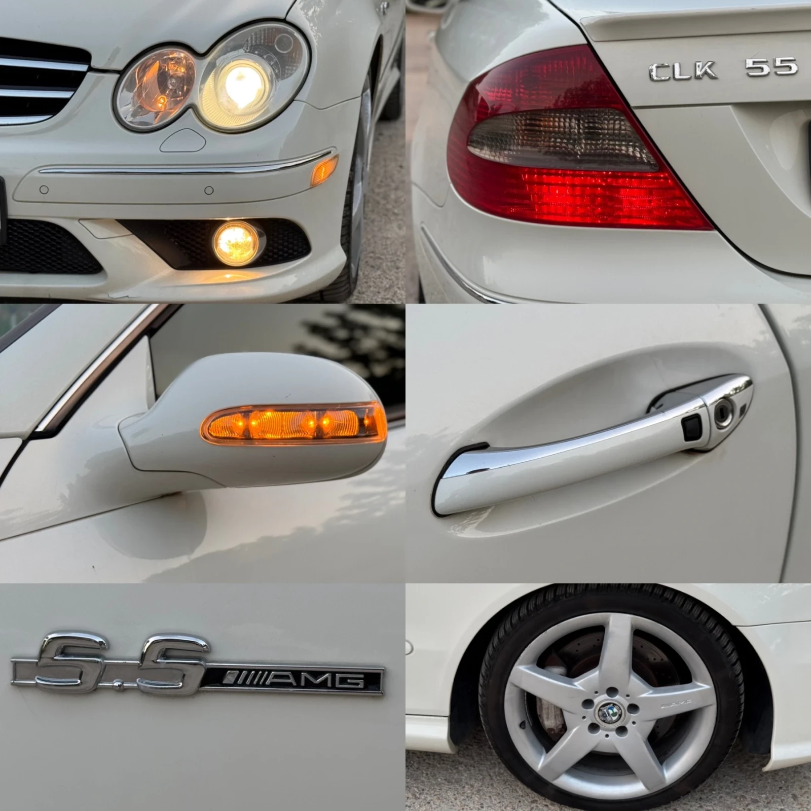 Mercedes-Benz CLK 55 AMG 5.5AMG, снимка 9 - Автомобили и джипове - 55568180