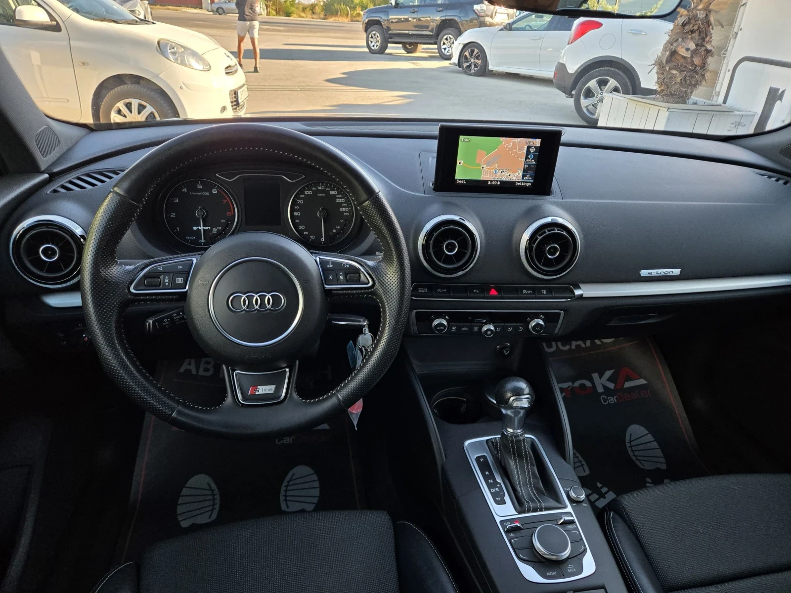 Audi A3 1.4G-tron-110��= �������= S-Line= FACE= NAVI= ���� | Mobile.bg � ����������� 11