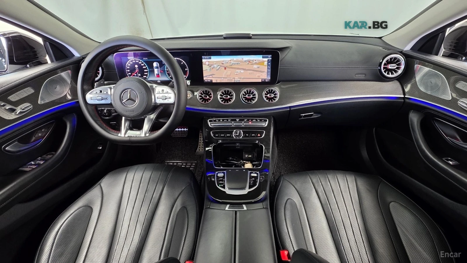 Mercedes-Benz CLS 400 AMG* ОБДУХВАНЕ* 360 КАМЕРА* HEADUP* BURMESTER* , снимка 7 - Автомобили и джипове - 56237877