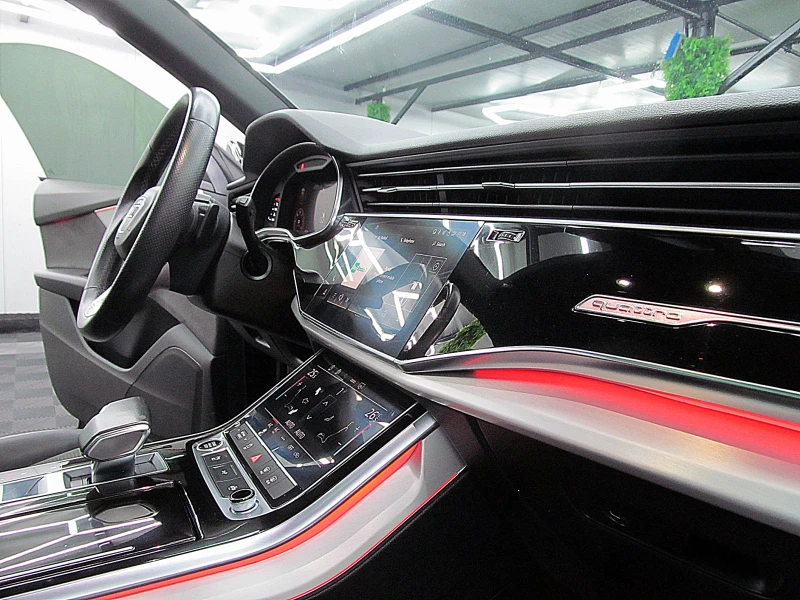 Audi Q8 S-line+ + + /SQ8 /3D-kamera/KeylessGo/СОБСТВЕН ЛИЗ, снимка 13 - Автомобили и джипове - 52709038