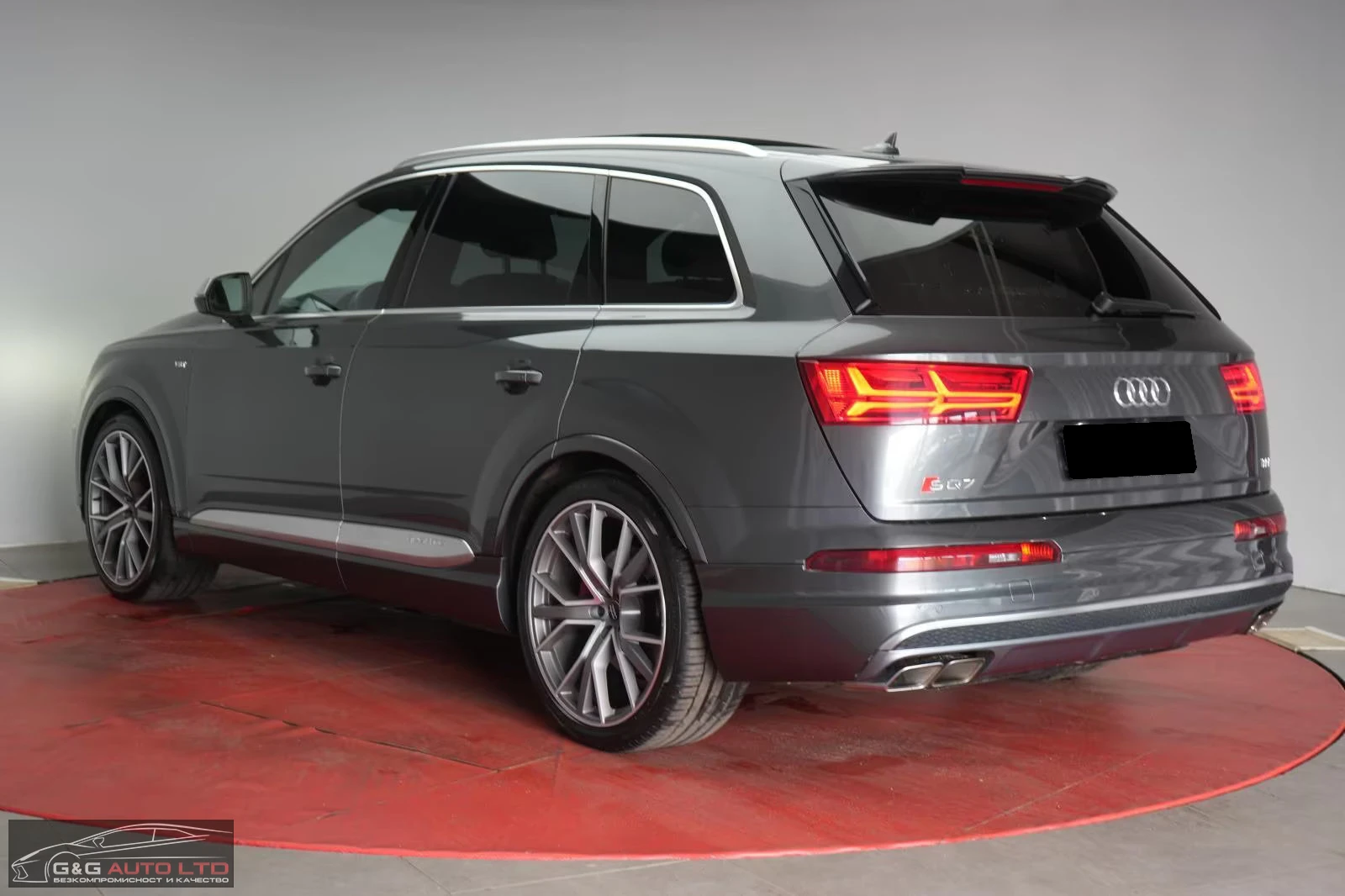 Audi SQ7 4.0TDI/435HP/QUATTRO/PANO/MEMO/HUD/LED/AHK/277G - изображение 2