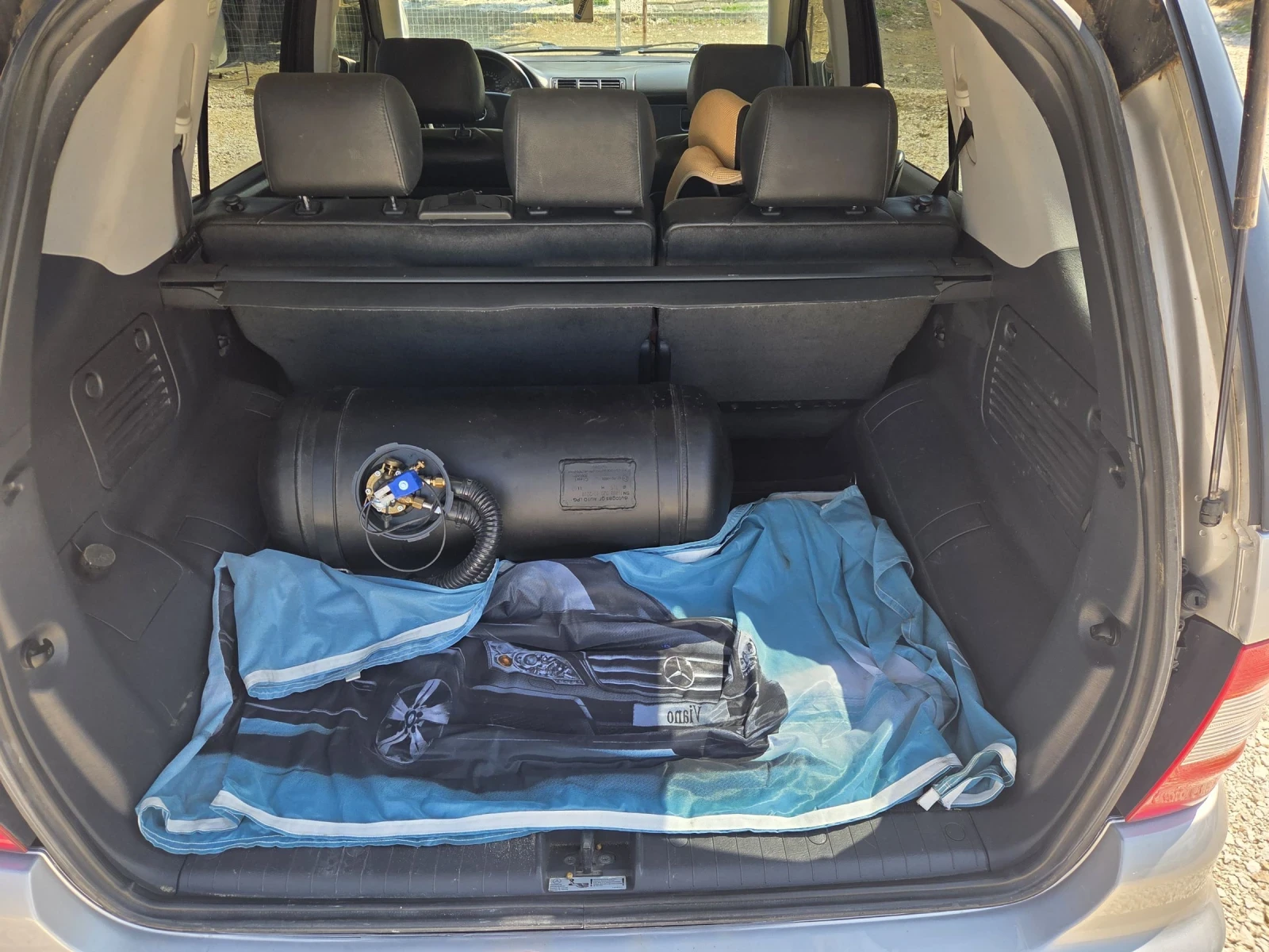 Mercedes-Benz ML 320 БЕЗ ДОКУМЕНТИ.ГАЗ/теглич, снимка 9 - Автомобили и джипове - 54863795