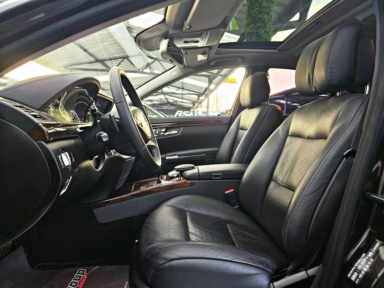 Mercedes-Benz S 500 AMG/4M/GERMANY/DISTR/МАСАЖ/HARMAN/CAMERA/ОБДУХ/LIZ, снимка 15 - Автомобили и джипове - 53743773