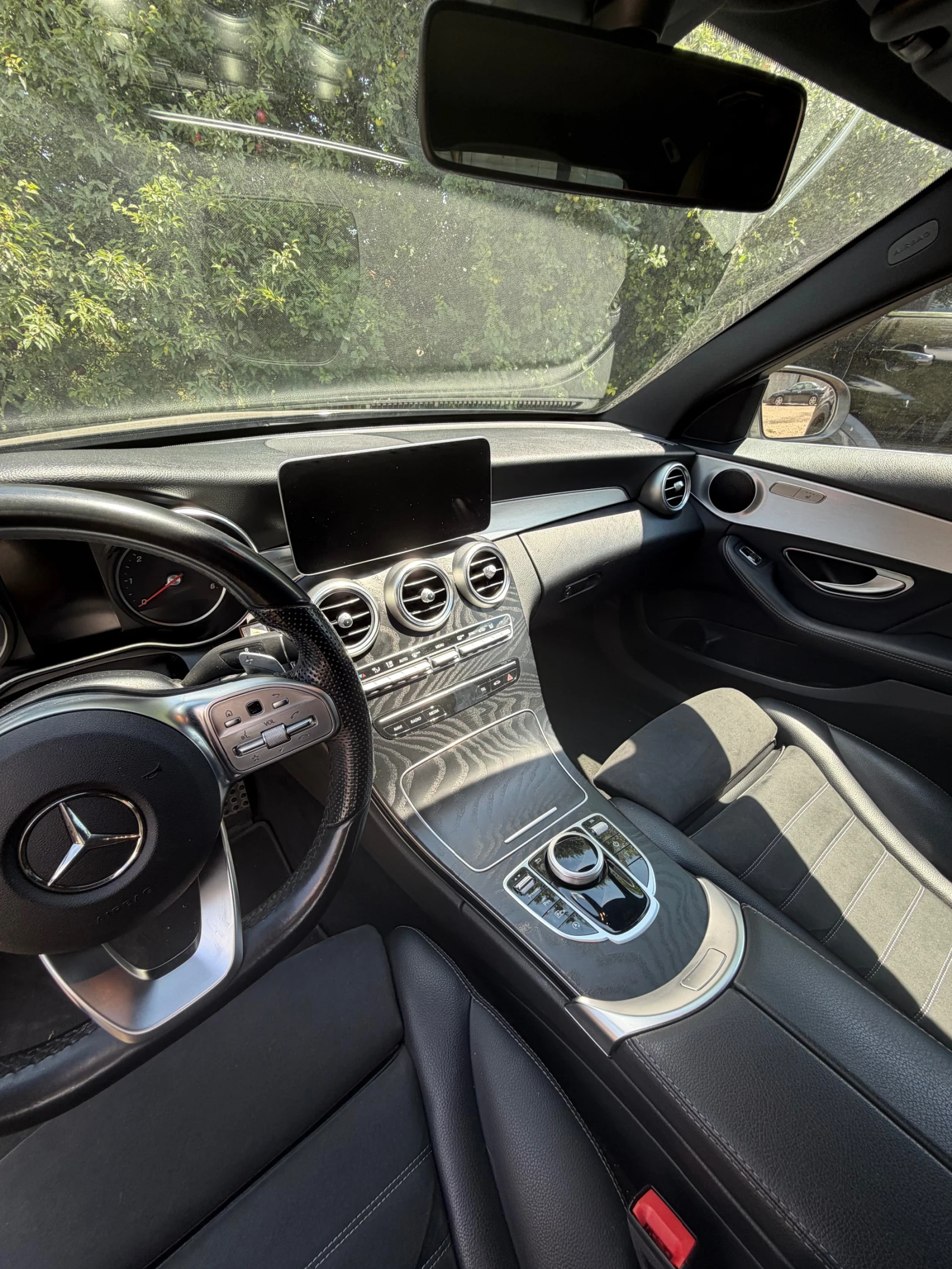 Mercedes-Benz C 220 AMG-Line - Face lift , снимка 12 - Автомобили и джипове - 55200833