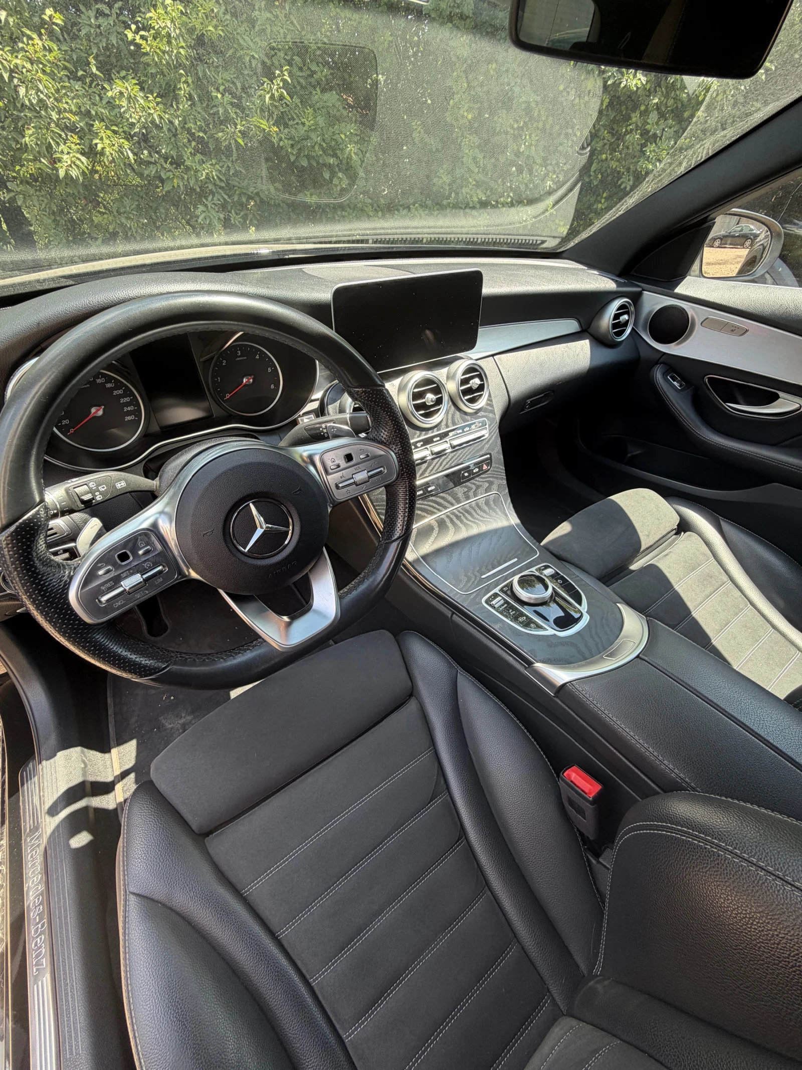 Mercedes-Benz C 220 AMG-Line - Face lift , снимка 13 - Автомобили и джипове - 55200833