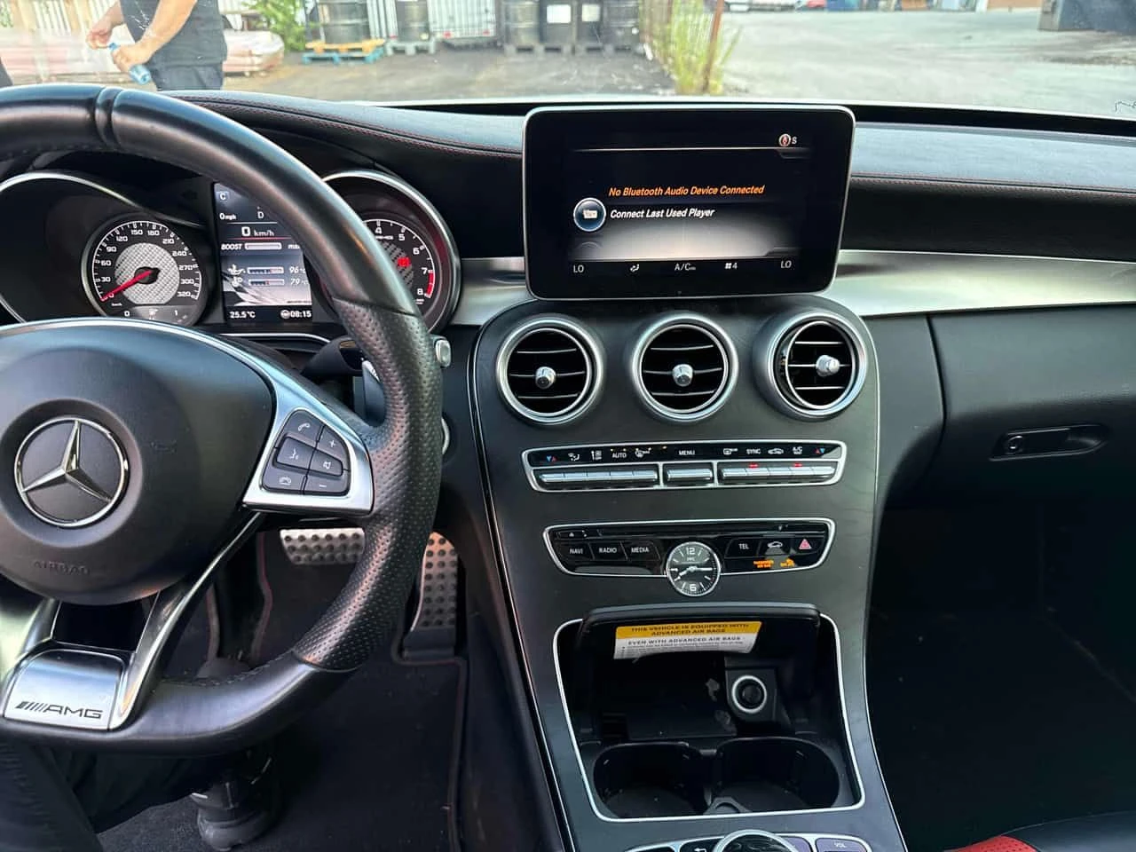 Mercedes-Benz C 63 AMG * 63 * АВТОКРЕДИТ БЕЗ ПЪРВОНАЧАЛНА ВНОСКА* , снимка 9 - Автомобили и джипове - 55427422