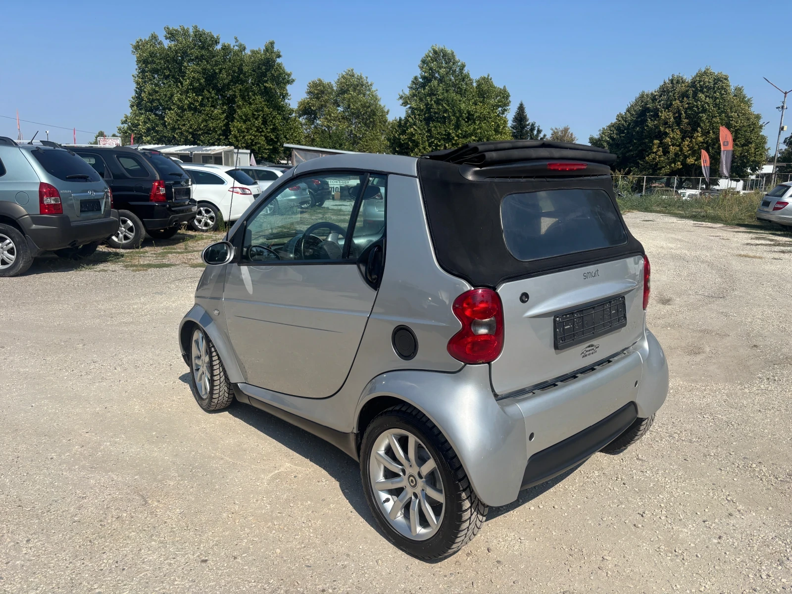 Smart Fortwo 2002+ 0.6+ АВТОМАТ+ 110хл+ КАБРИО+ С.ИСТОРИЯ, снимка 6 - Автомобили и джипове - 55785917