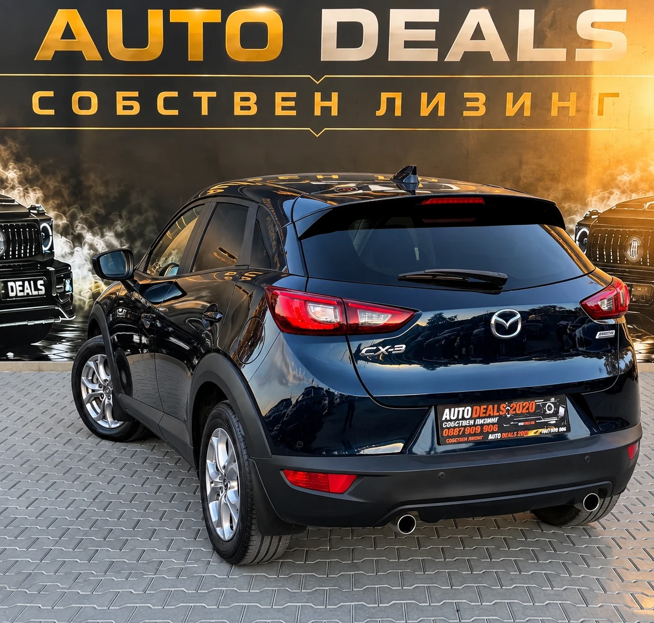 Mazda CX-3 2.0SKYACTIVE-G| LED| СЕРВИЗНА ИСТОРИЯ| ЛИЗИНГ, снимка 5 - Автомобили и джипове - 56336136