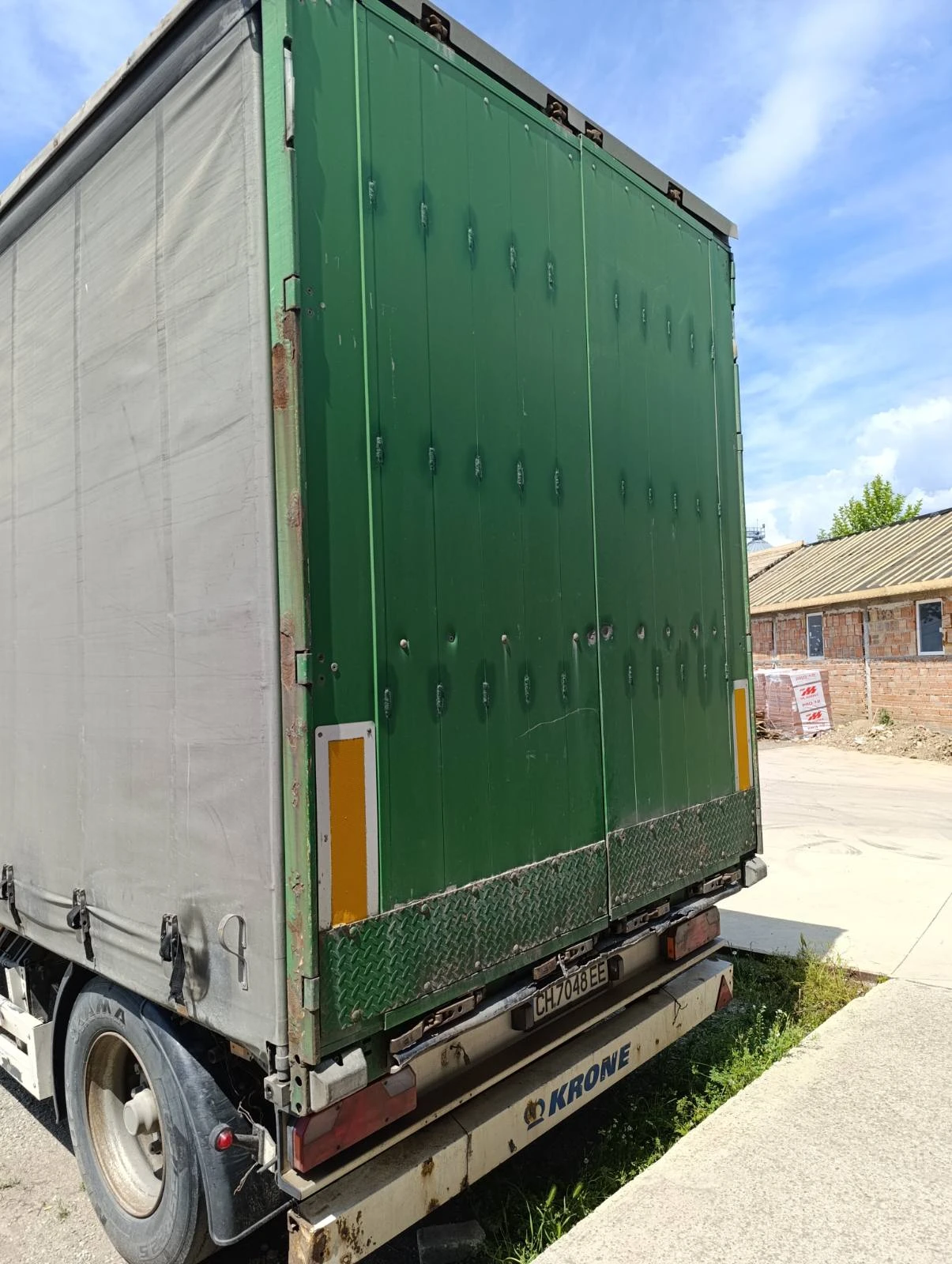 Полуремарке Krone AZP 18 , снимка 5 - Ремаркета - 55085141