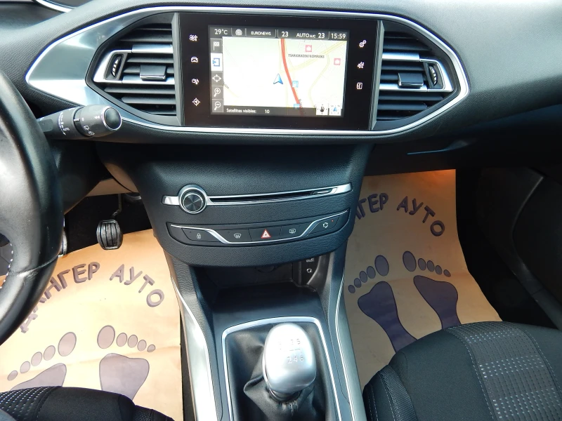 Peugeot 308 1.6HDI* EURO6* ALLURE* , снимка 11 - Автомобили и джипове - 51702709