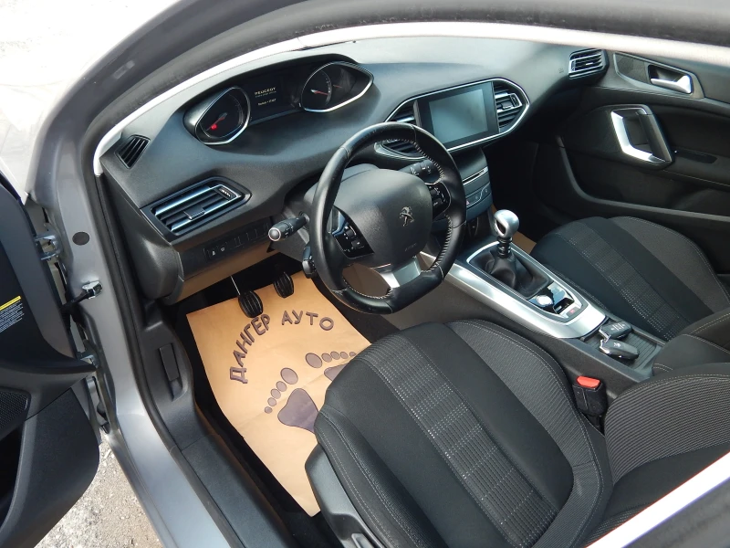 Peugeot 308 1.6HDI* EURO6* ALLURE* , снимка 10 - Автомобили и джипове - 51702709