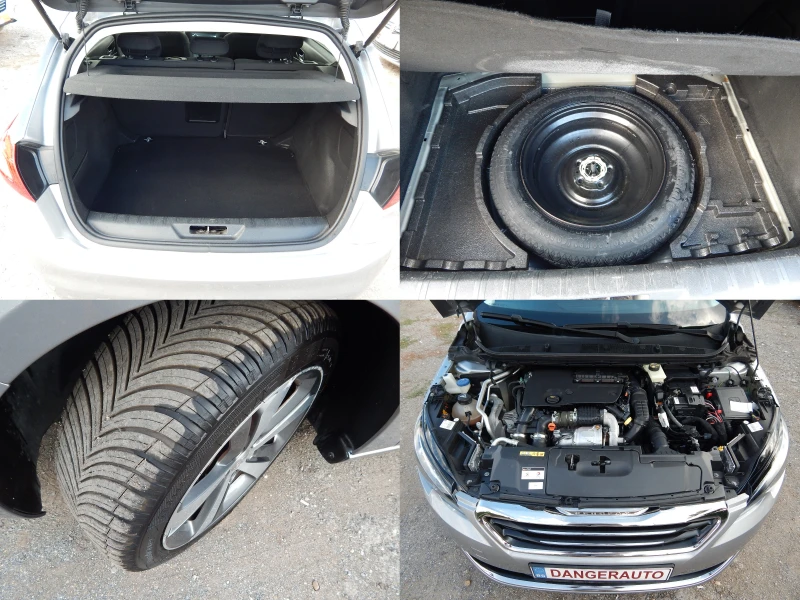 Peugeot 308 1.6HDI* EURO6* ALLURE* , снимка 7 - Автомобили и джипове - 51702709