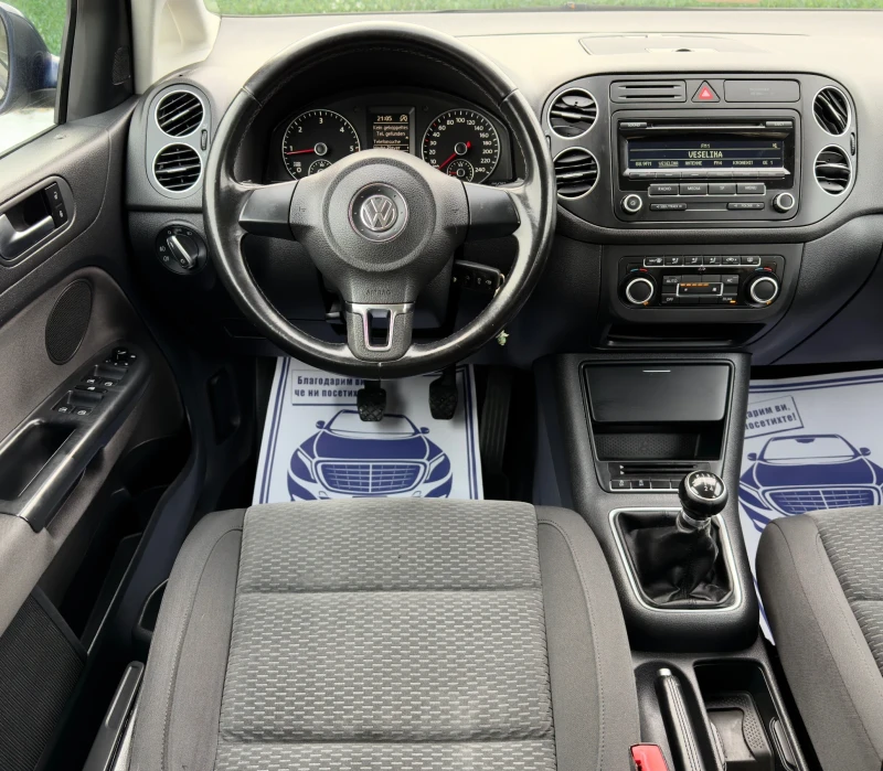 VW Golf Plus 1.6TDi FACELIFT, снимка 12 - Автомобили и джипове - 53101290