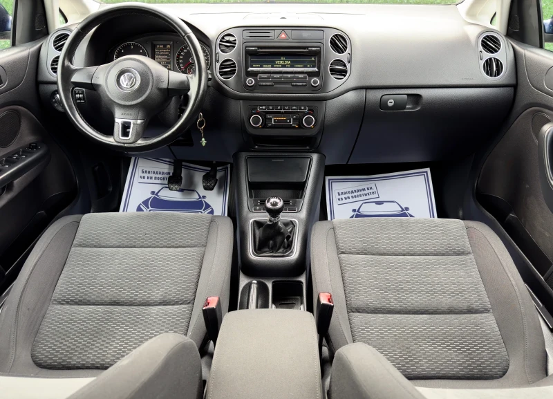 VW Golf Plus 1.6TDi FACELIFT, снимка 11 - Автомобили и джипове - 53101290
