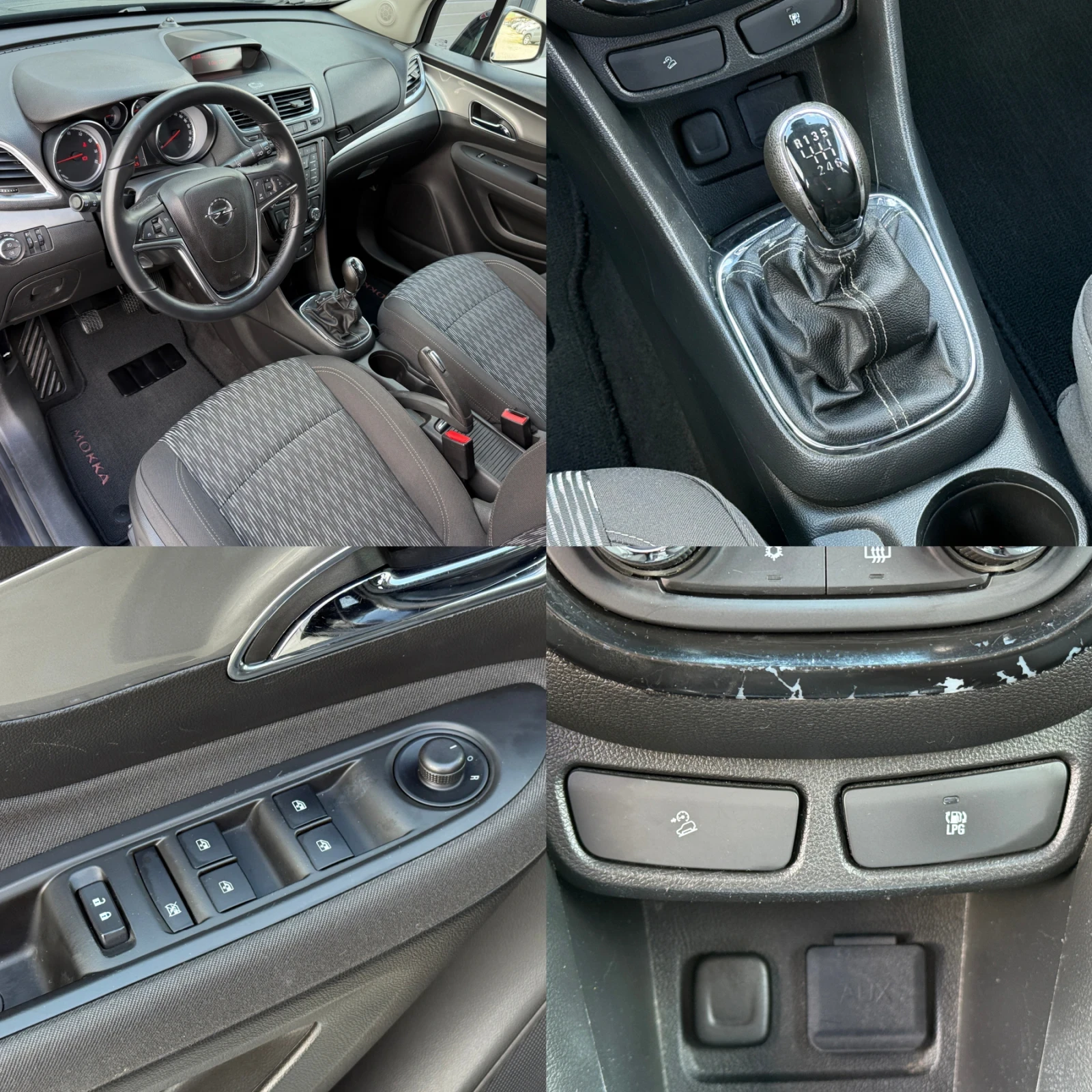 Opel Mokka 1.4i GPL, * 213 000км* Сервизна Книжка! Уникат!, снимка 15 - Автомобили и джипове - 54127033