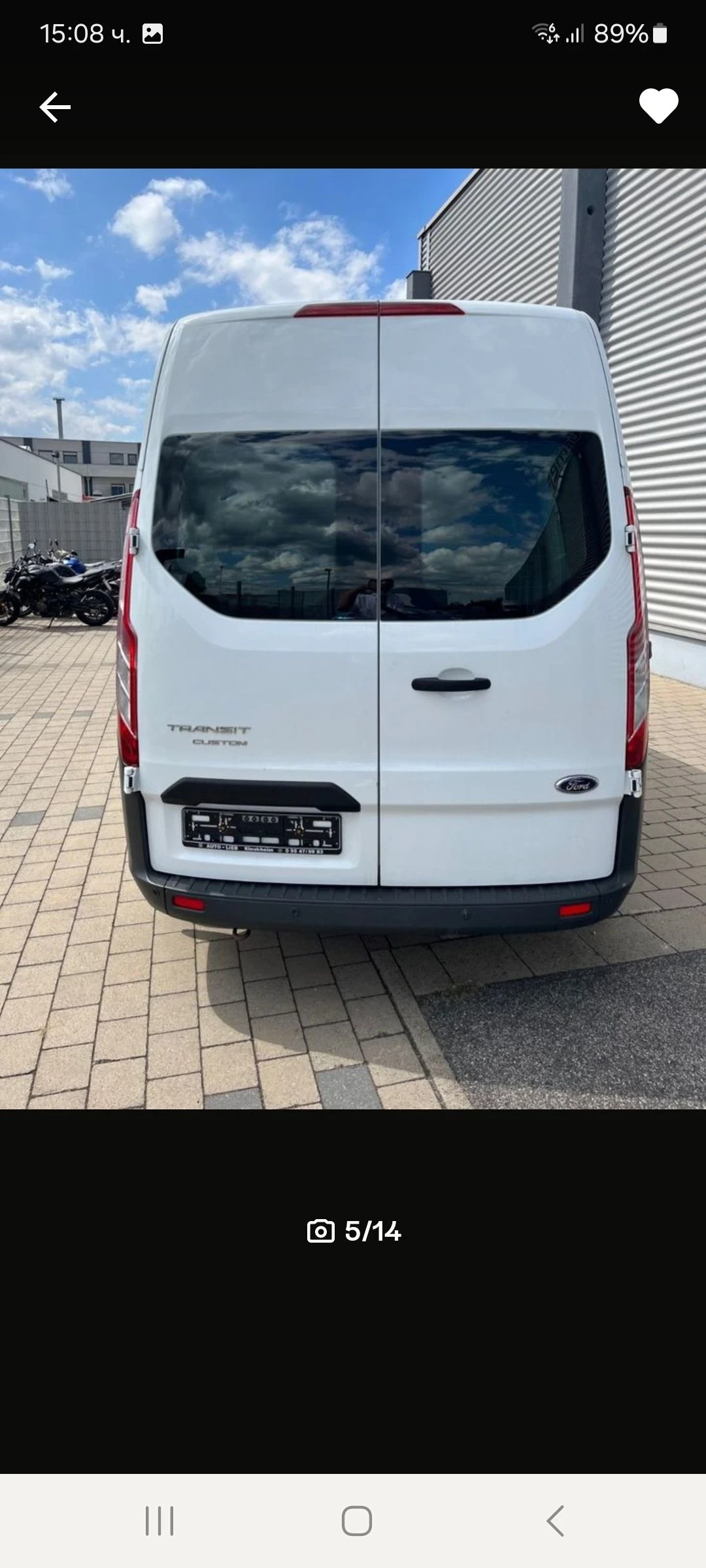 Ford Transit Custom 2.2 дизел , снимка 5 - Бусове и автобуси - 54679935