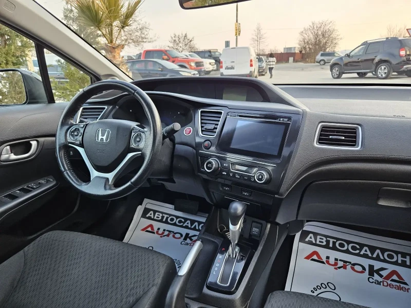 Honda Civic 1.8i-141кс= АВТОМАТ= FACELIFT= ШИБЕДАХ= КАМЕРА , снимка 13 - Автомобили и джипове - 49274909