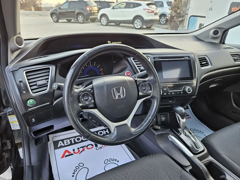 Honda Civic 1.8i-141кс= АВТОМАТ= FACELIFT= ШИБЕДАХ= КАМЕРА , снимка 8 - Автомобили и джипове - 49274909