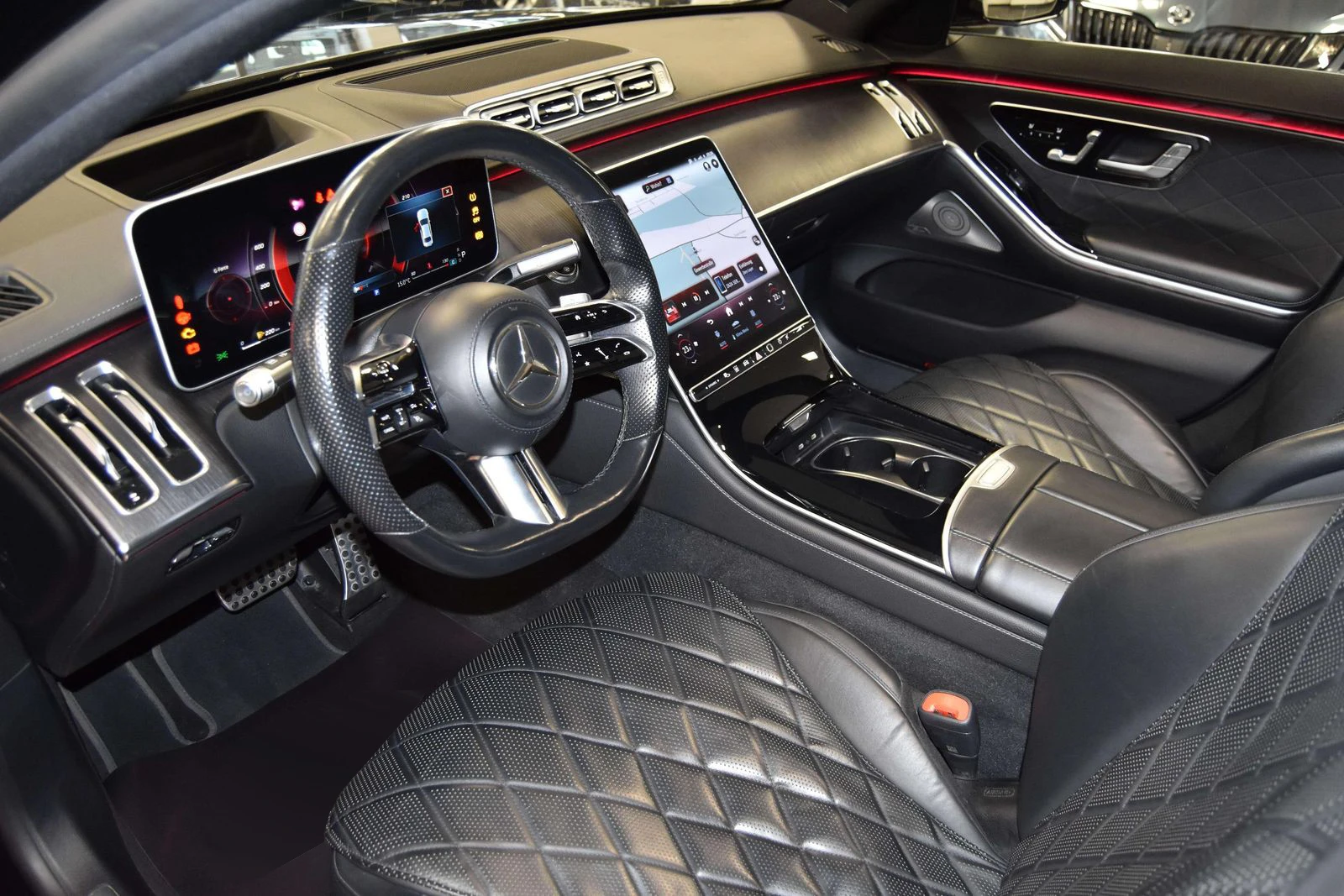 Mercedes-Benz S 350 4MATIC/286HP/AMG/MAYBACH/PANO/NAVI/BURMESTER/387v - изображение 9