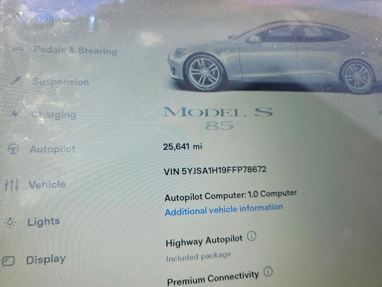 Tesla Model S 85 RWD, снимка 8 - Автомобили и джипове - 54358129