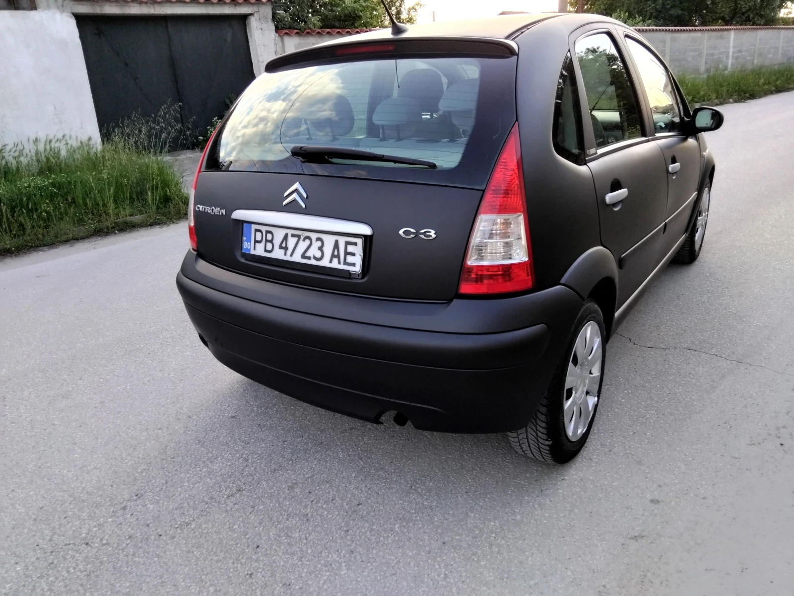 Citroen C3 1.4i.75k + КЛИМА + ГАЗОВ ИНЖЕКЦИОН. 2007г , снимка 3 - Автомобили и джипове - 54594149