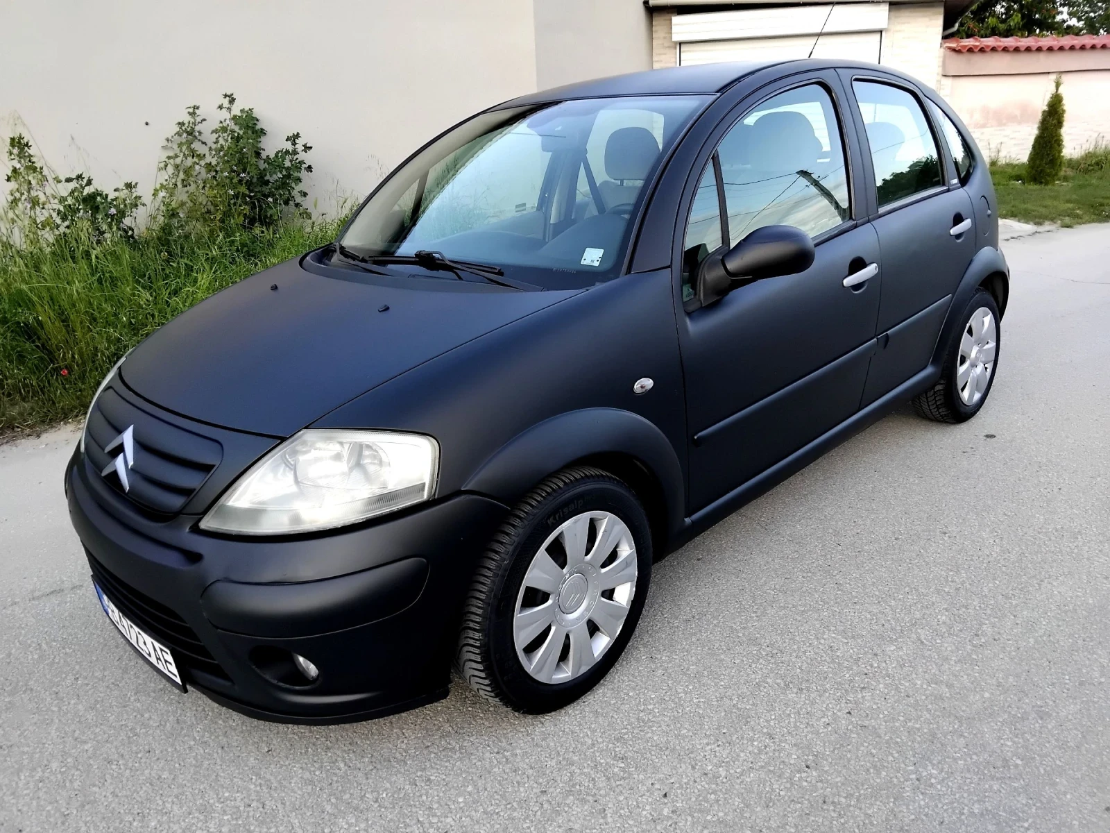 Citroen C3 1.4i.75k + КЛИМА + ГАЗОВ ИНЖЕКЦИОН. 2007г , снимка 5 - Автомобили и джипове - 54594149