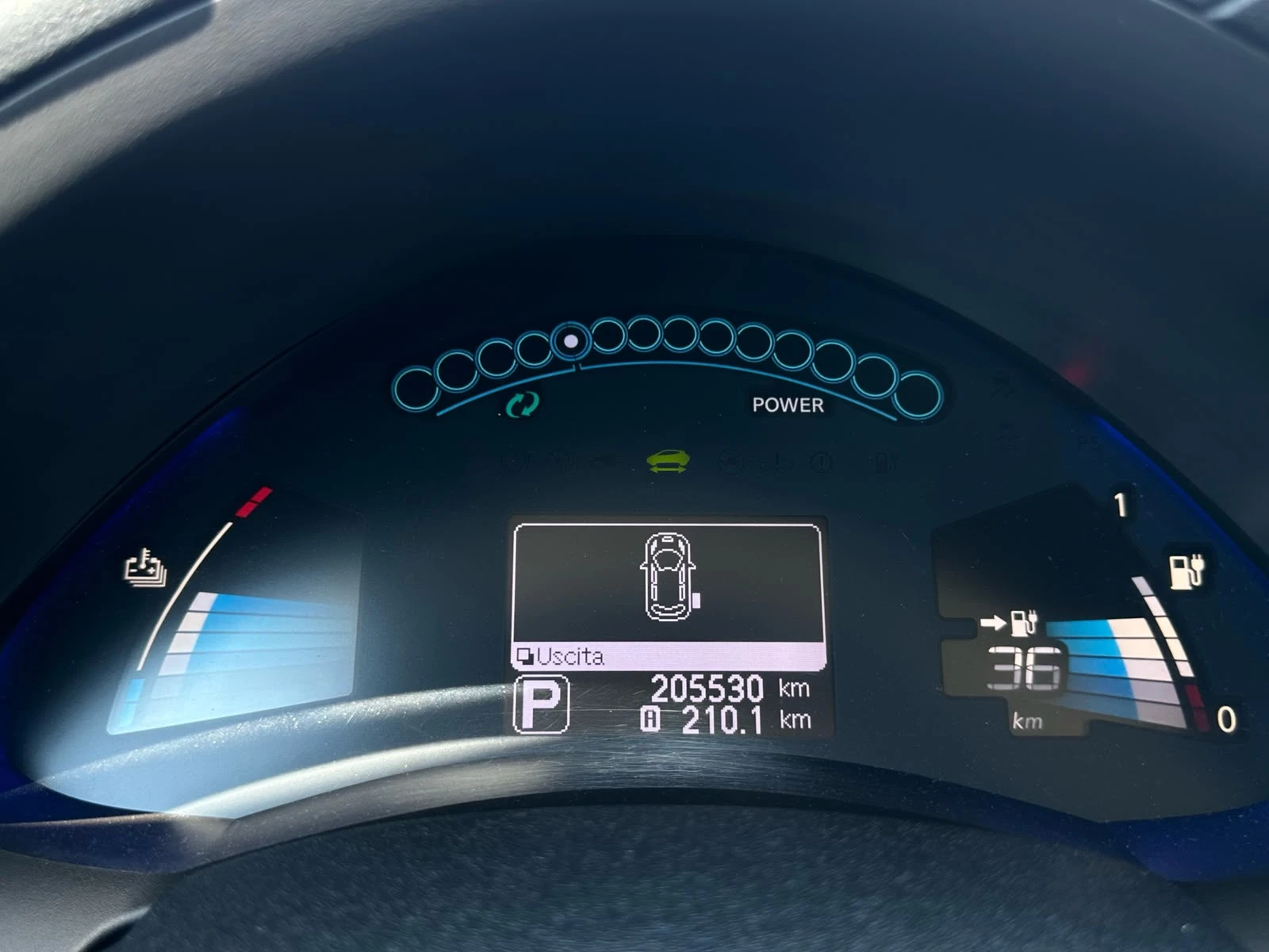 Nissan Leaf  / 24kWH / TOP / , снимка 15 - Автомобили и джипове - 54853759