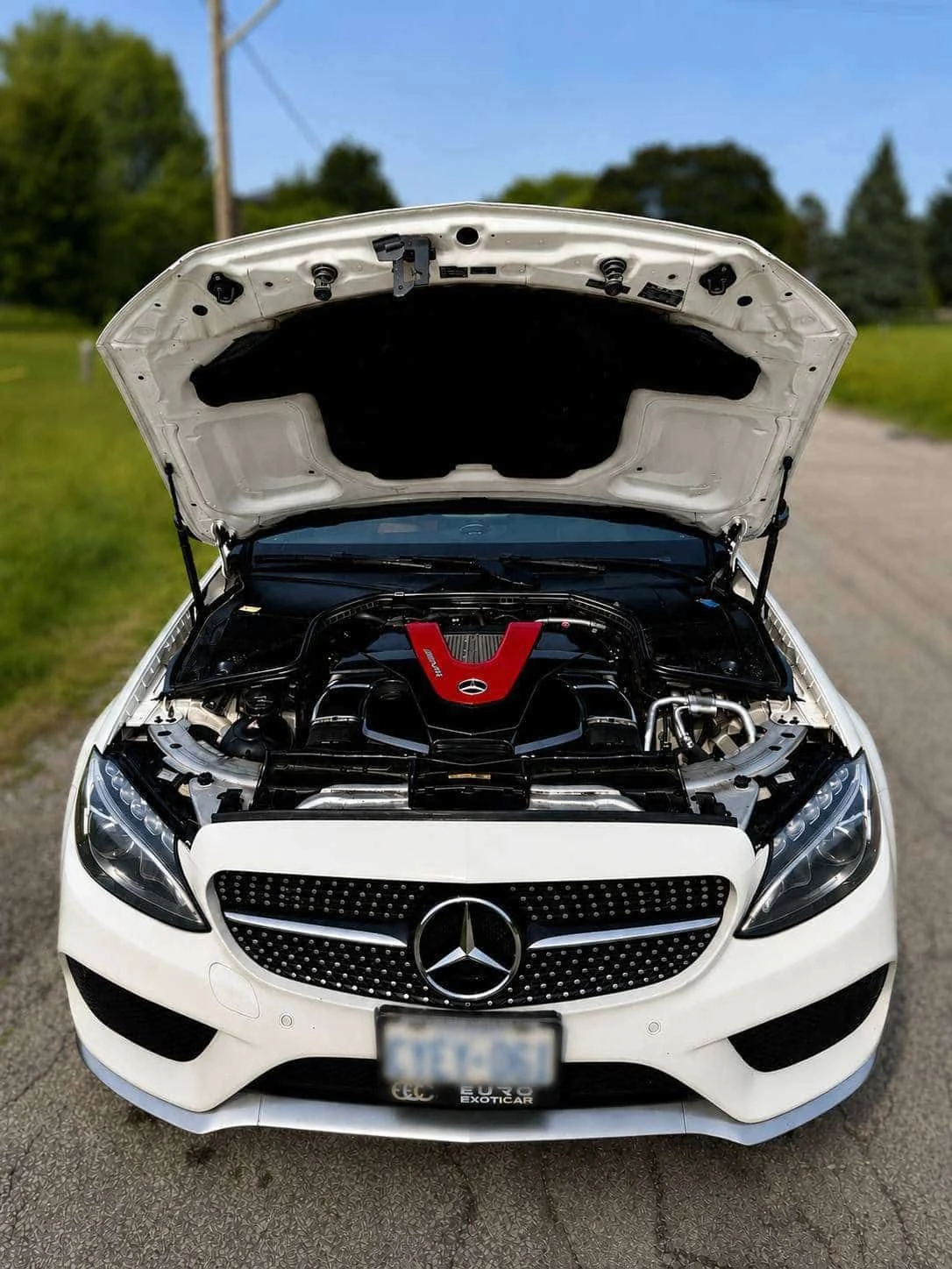 Mercedes-Benz C 450 AMG * CARFAX * ЦЕНА ДО БГ, снимка 5 - Автомобили и джипове - 55219392