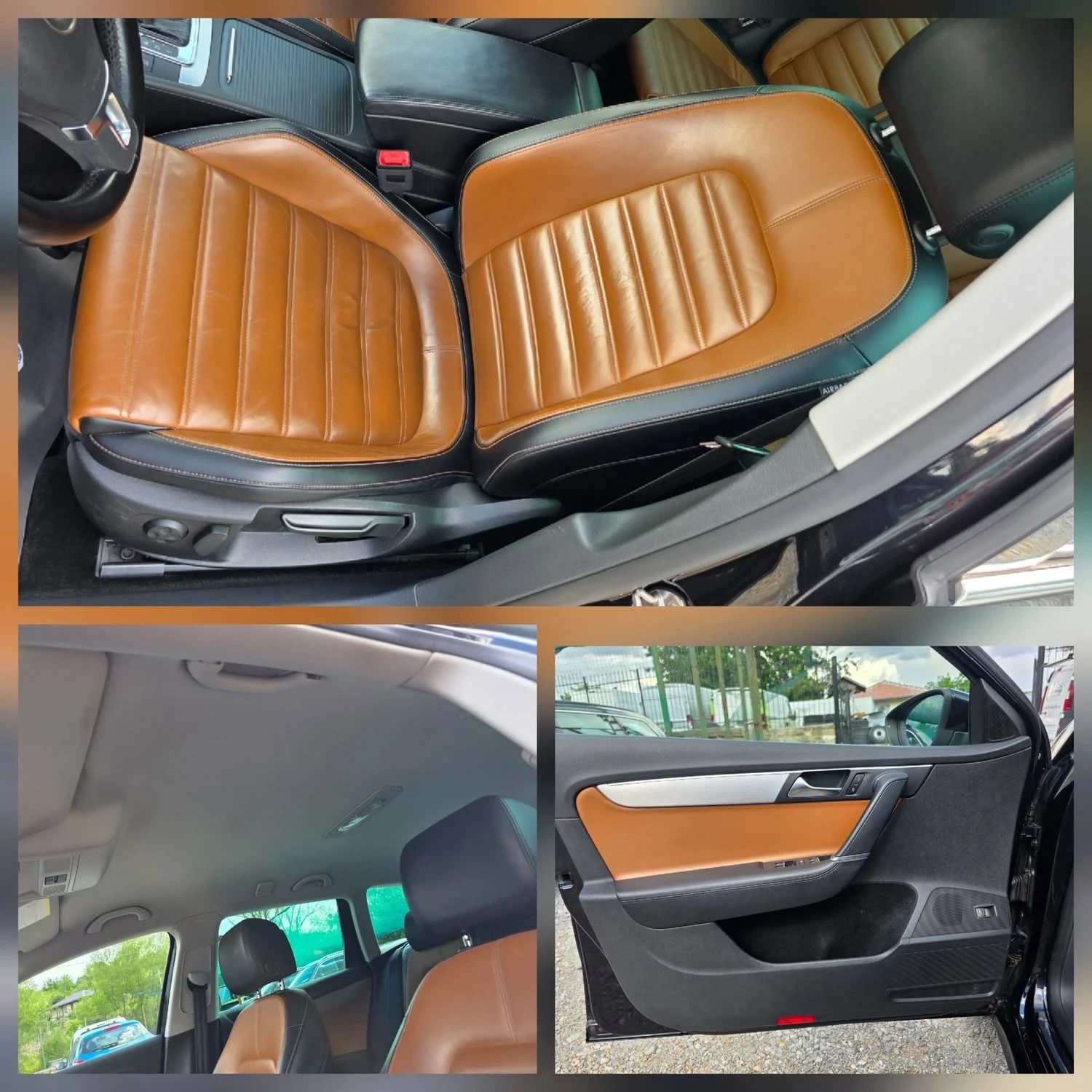 VW Passat 2.0TDI 170K.C. / АВТОМАТ / ЛЕД / КОЖА / НАВИ / , снимка 13 - Автомобили и джипове - 55238653