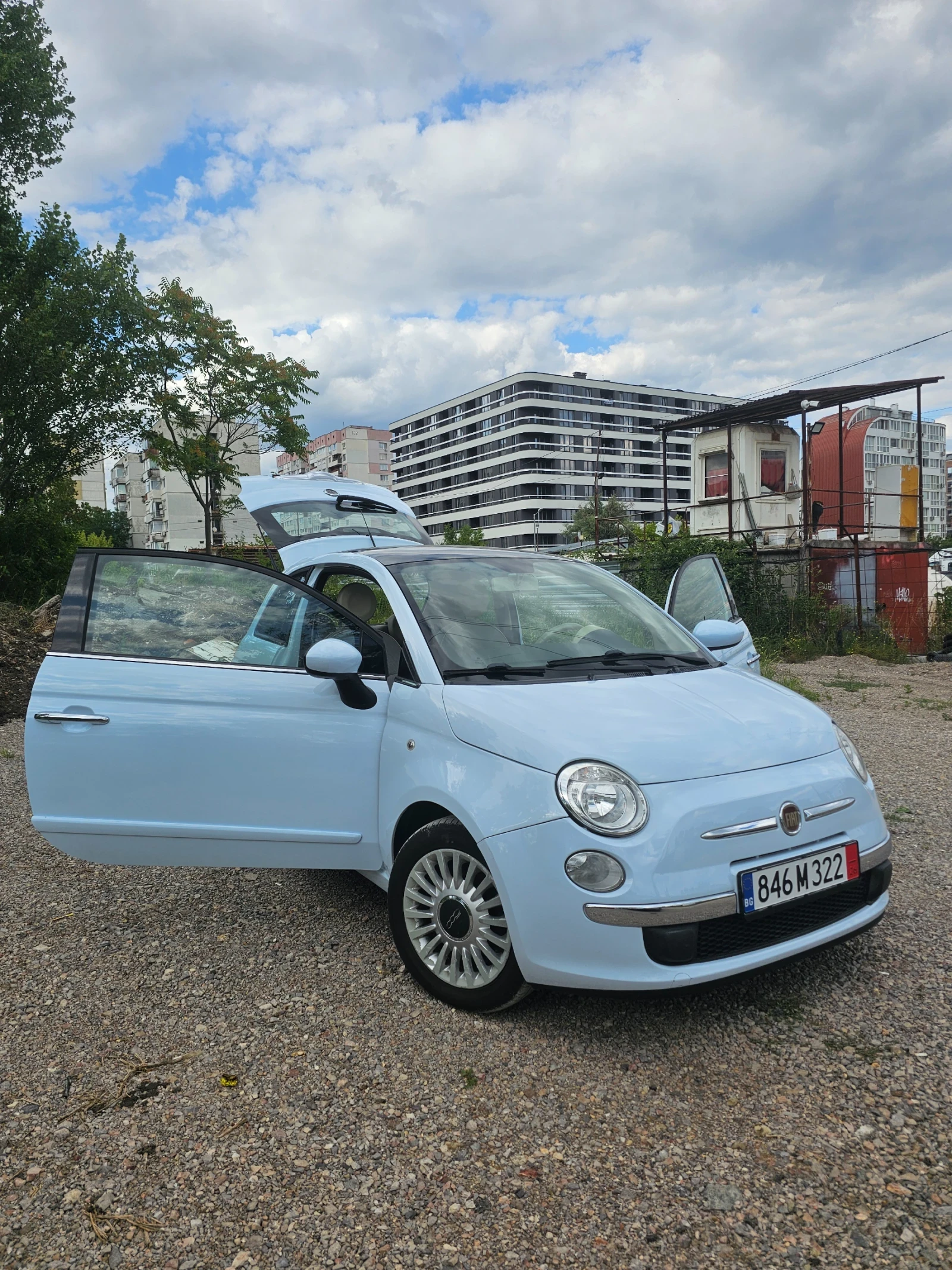 Fiat 500 FIAT 500 Azzurro Cappellini, снимка 6 - Автомобили и джипове - 55397176