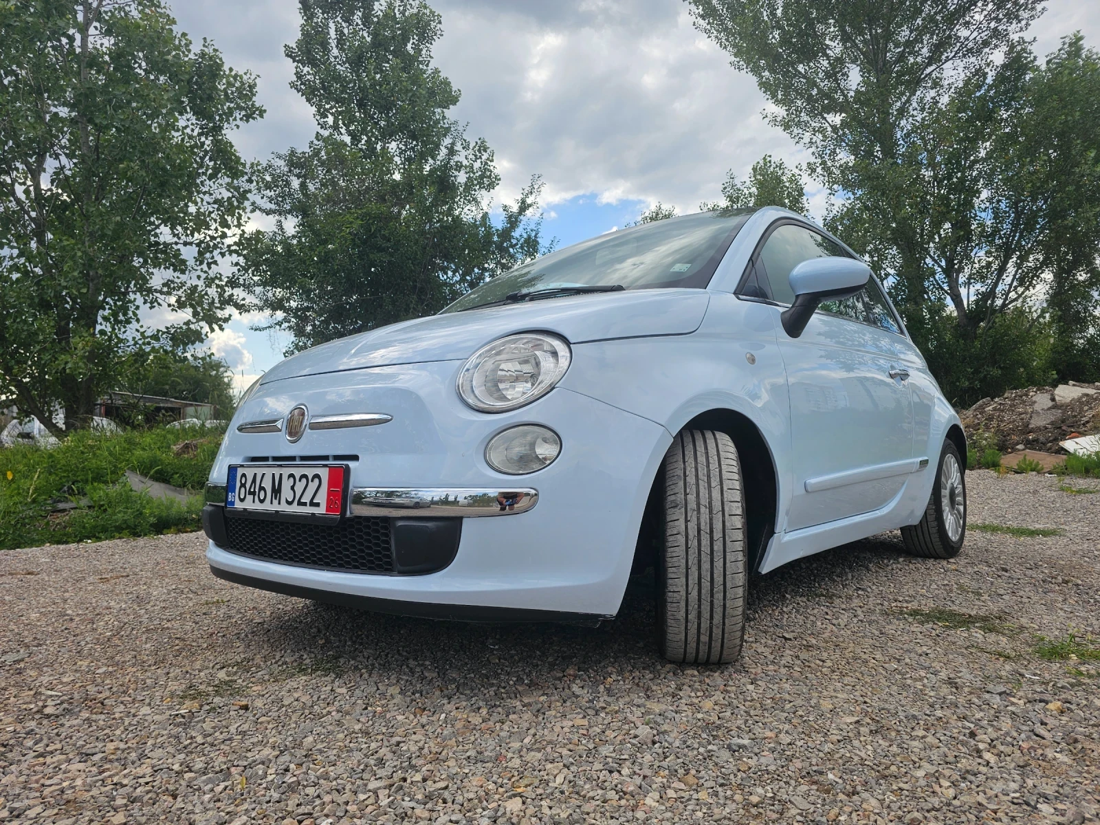 Fiat 500 FIAT 500 Azzurro Cappellini, снимка 2 - Автомобили и джипове - 55397176