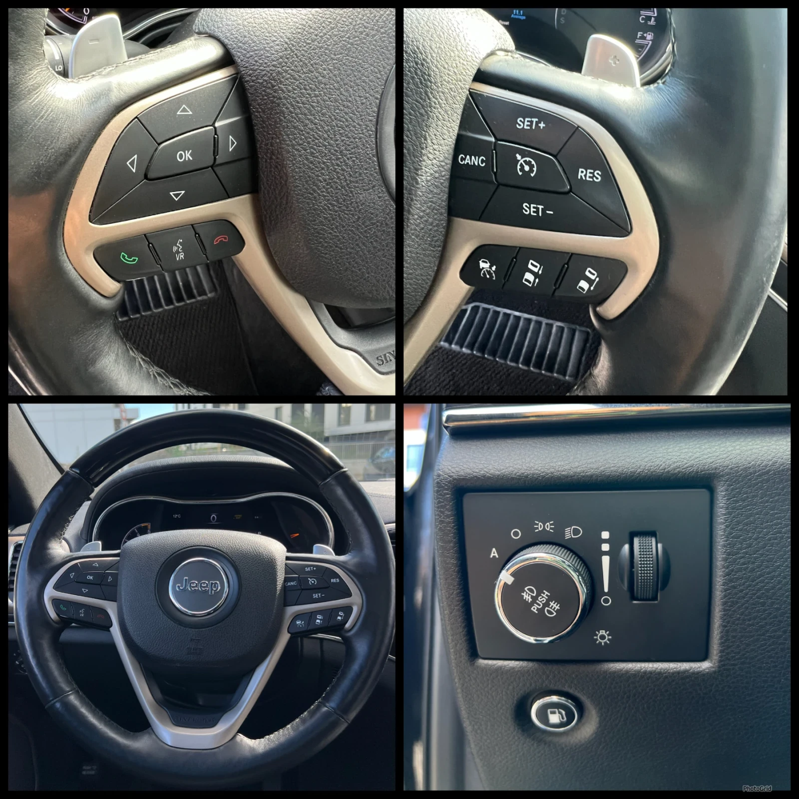 Jeep Grand cherokee SUMMIT* 3.0d* 4x4* Full Led, снимка 12 - Автомобили и джипове - 56656813