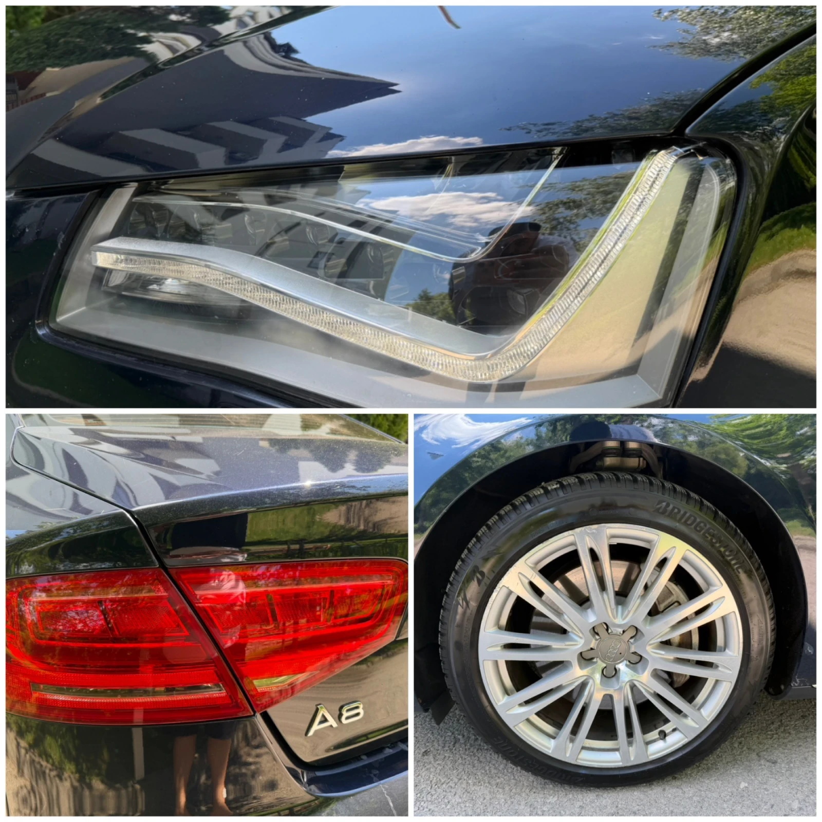 Audi A8 4.2tdi LED, снимка 16 - Автомобили и джипове - 54678035
