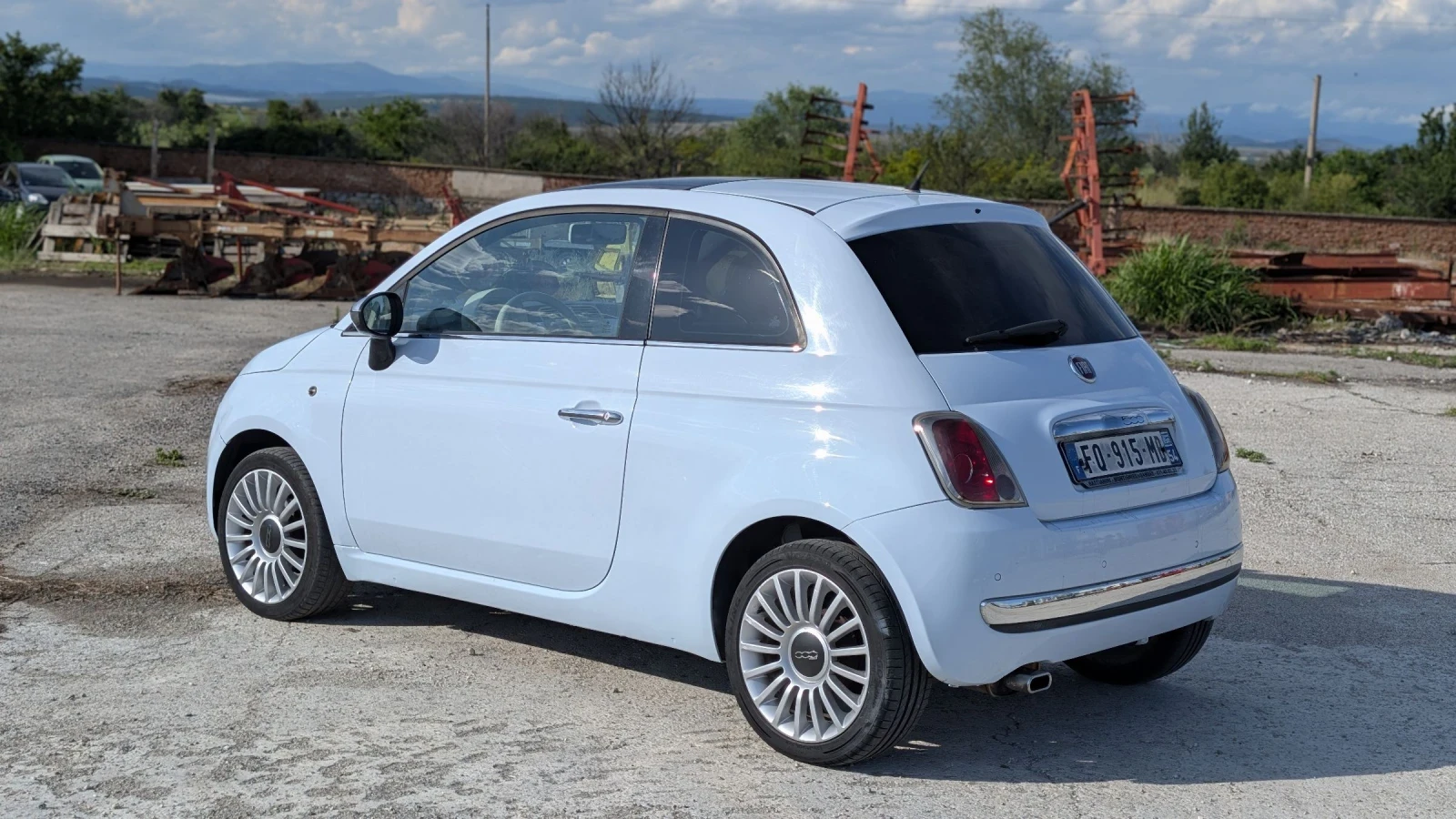 Fiat 500 1.3 mJet Panorama, снимка 3 - Автомобили и джипове - 54757976