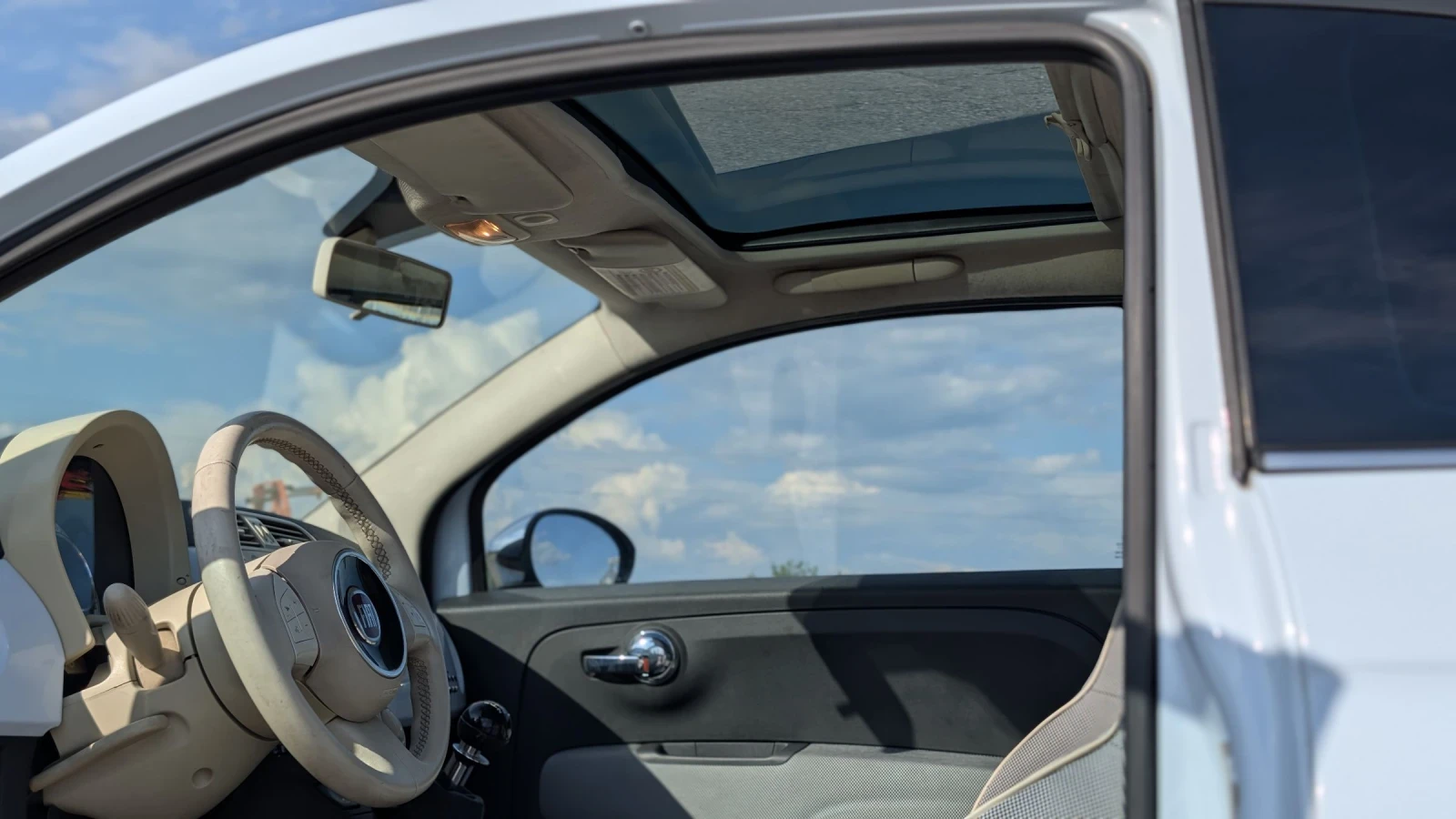 Fiat 500 1.3 mJet Panorama, снимка 6 - Автомобили и джипове - 54757976
