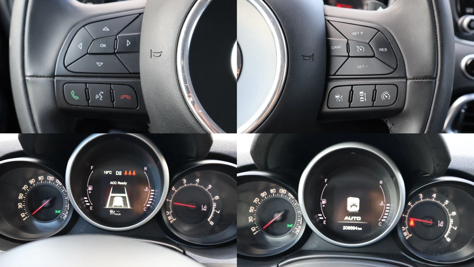 Fiat 500X CrossPlus 4x4 1.4T 170К.С. LPG Keyless EAT9 Distro, снимка 16 - Автомобили и джипове - 54231077