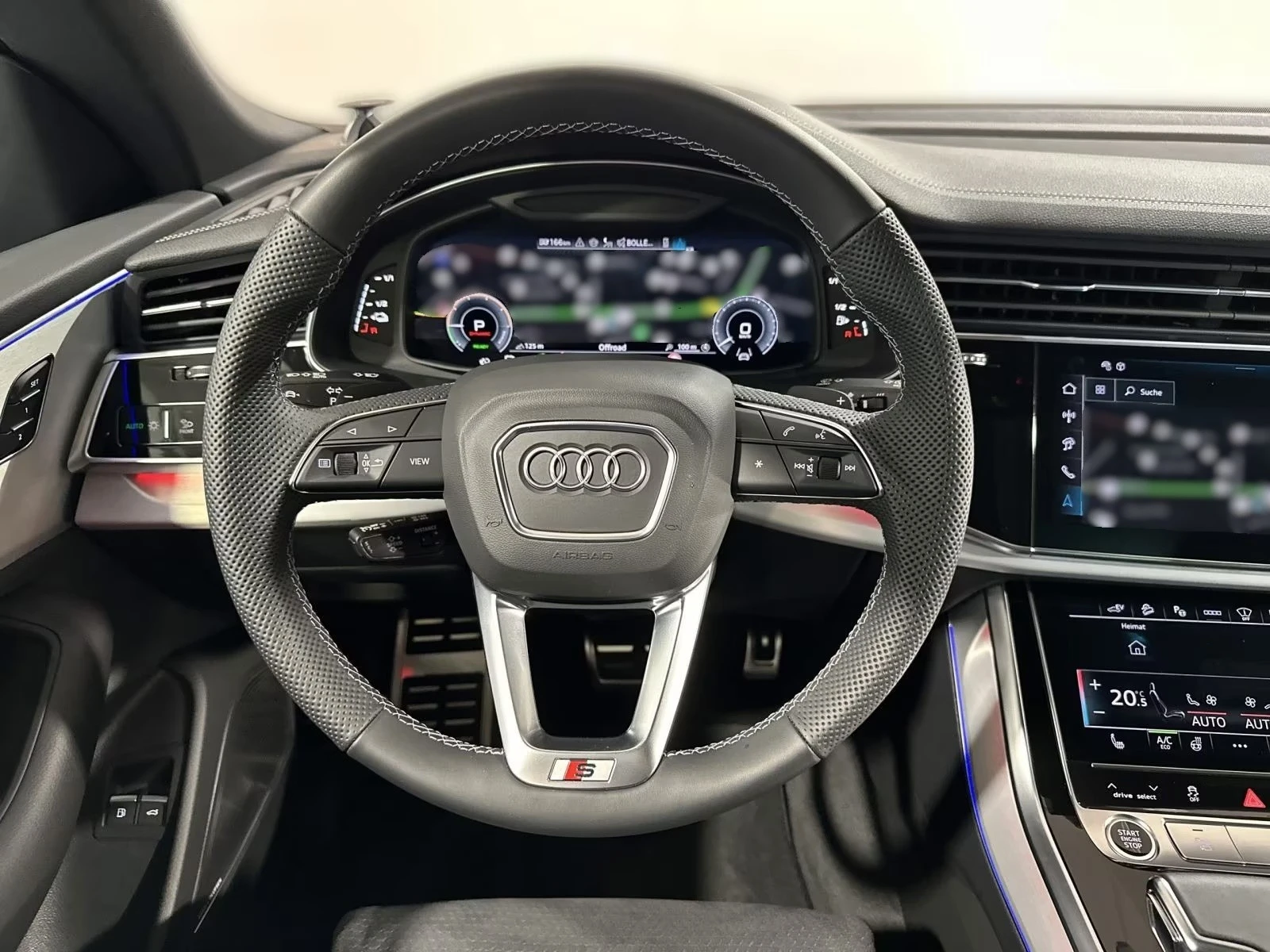Audi Q8 55 TFSIe / S-LINE / B&O / PANO / HUD / MATRIX/ AIR, снимка 10 - Автомобили и джипове - 55207329
