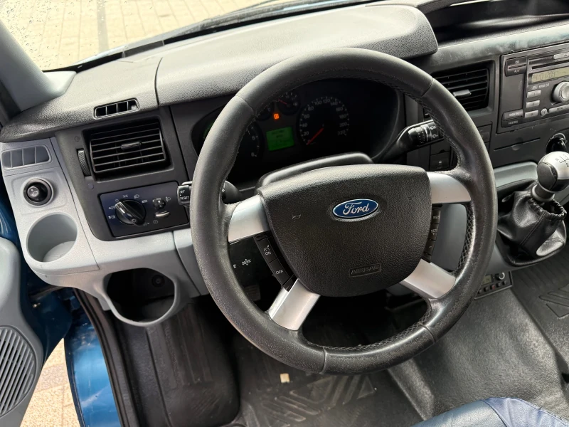 Ford Transit 2.4TDCI 140к.с. Товаропътнически 5-местен Клима , снимка 13 - Бусове и автобуси - 49674960