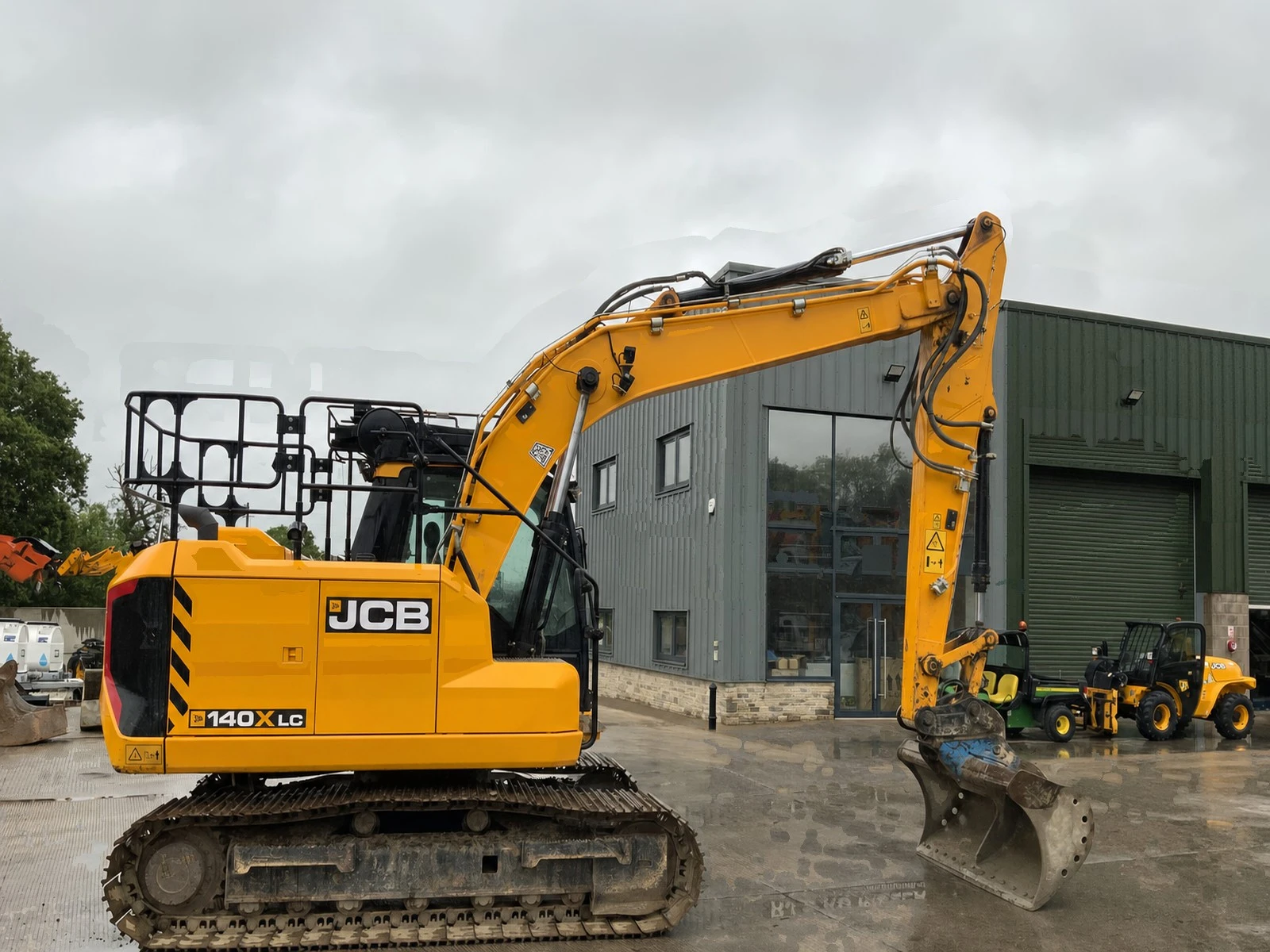 Багер JCB 140X LC, снимка 2 - Индустриална техника - 54779673