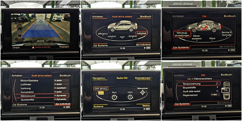 Audi A7 S-LINE/313PS/GERMANY/CAMERA/ПОДГРЕВ/BOSE/MEMORY/LI, снимка 14 - Автомобили и джипове - 53393320