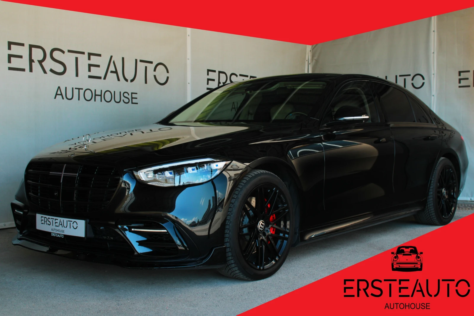 Mercedes-Benz S 400 d 4M BRABUS TV PANO 360 BURM DRIVER PACK | Mobile.bg   1